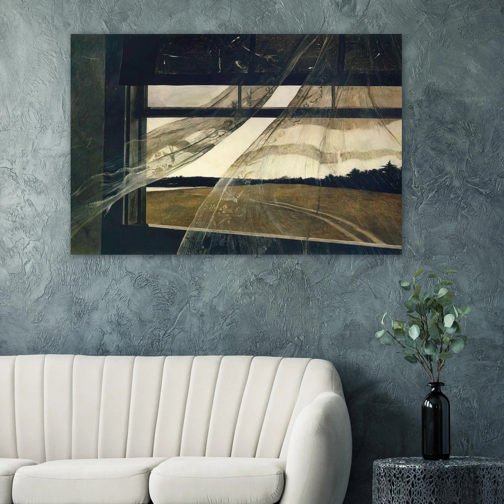 WIND FROM THE SEA 1947 Poster | Andrew Wyeth Poster | Andrew Wyeth Prints