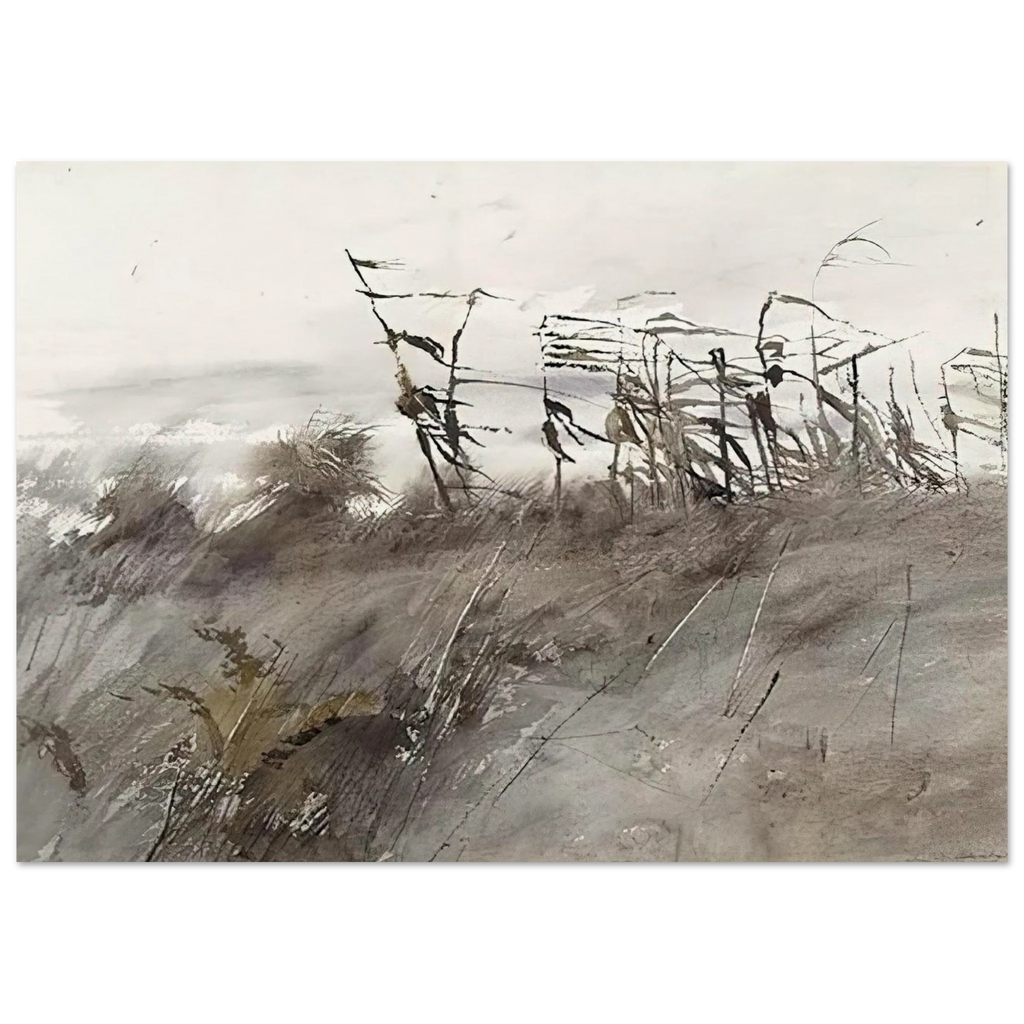 NOVEMBER FIRST 1950 Poster | Andrew Wyeth Poster | Andrew Wyeth Prints