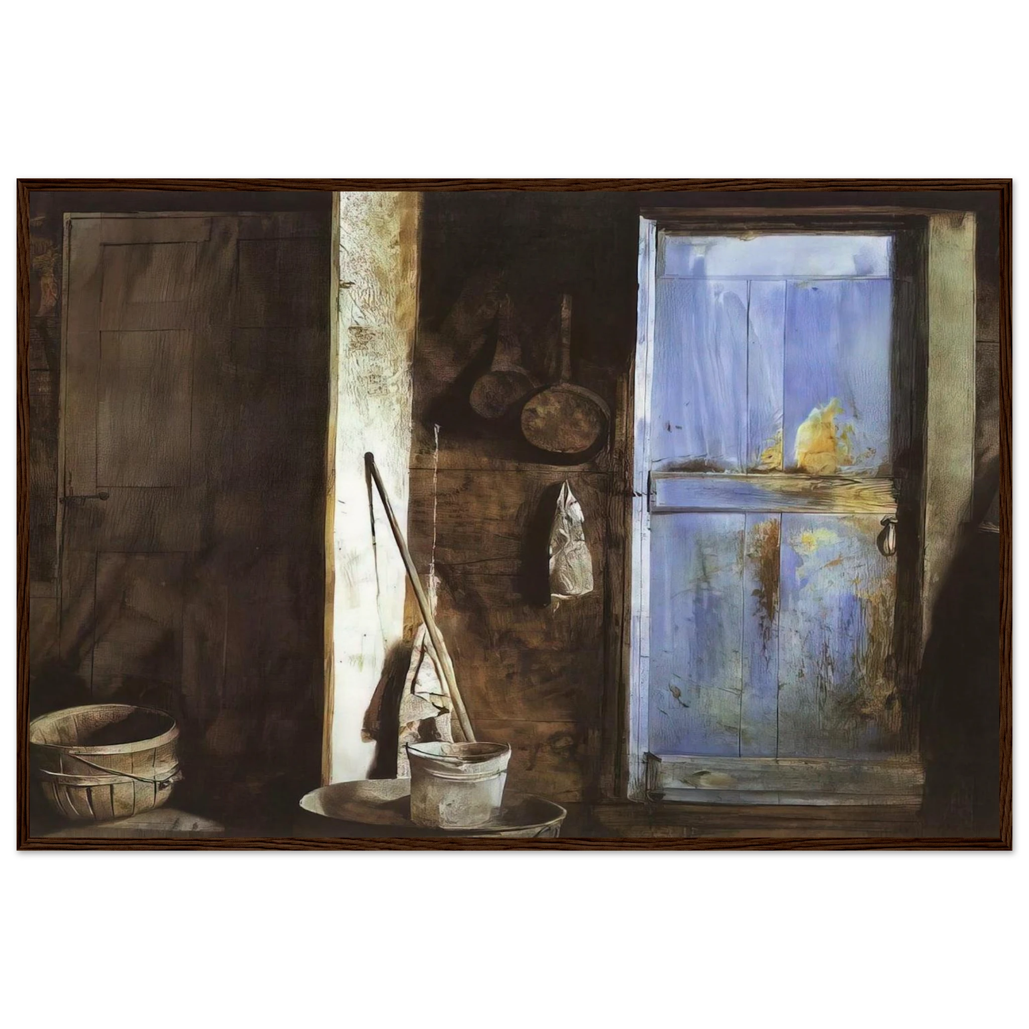ALVARO CHRISTINA Framed Poster | Andrew Wyeth Framed Prints Wall Art | Andrew Wyeth Prints