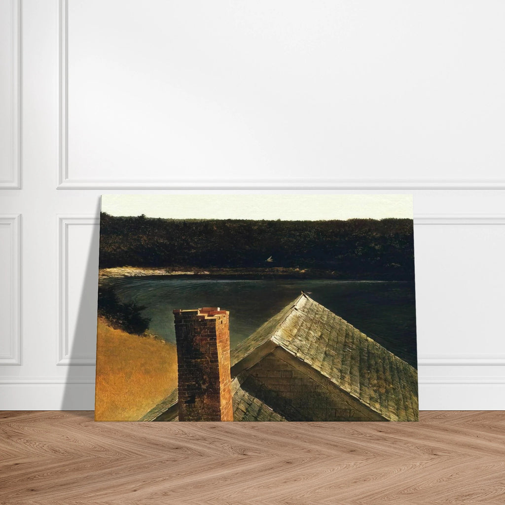 END OF OLSONS Canvas | Andrew Wyeth Canvas | Andrew Wyeth Prints