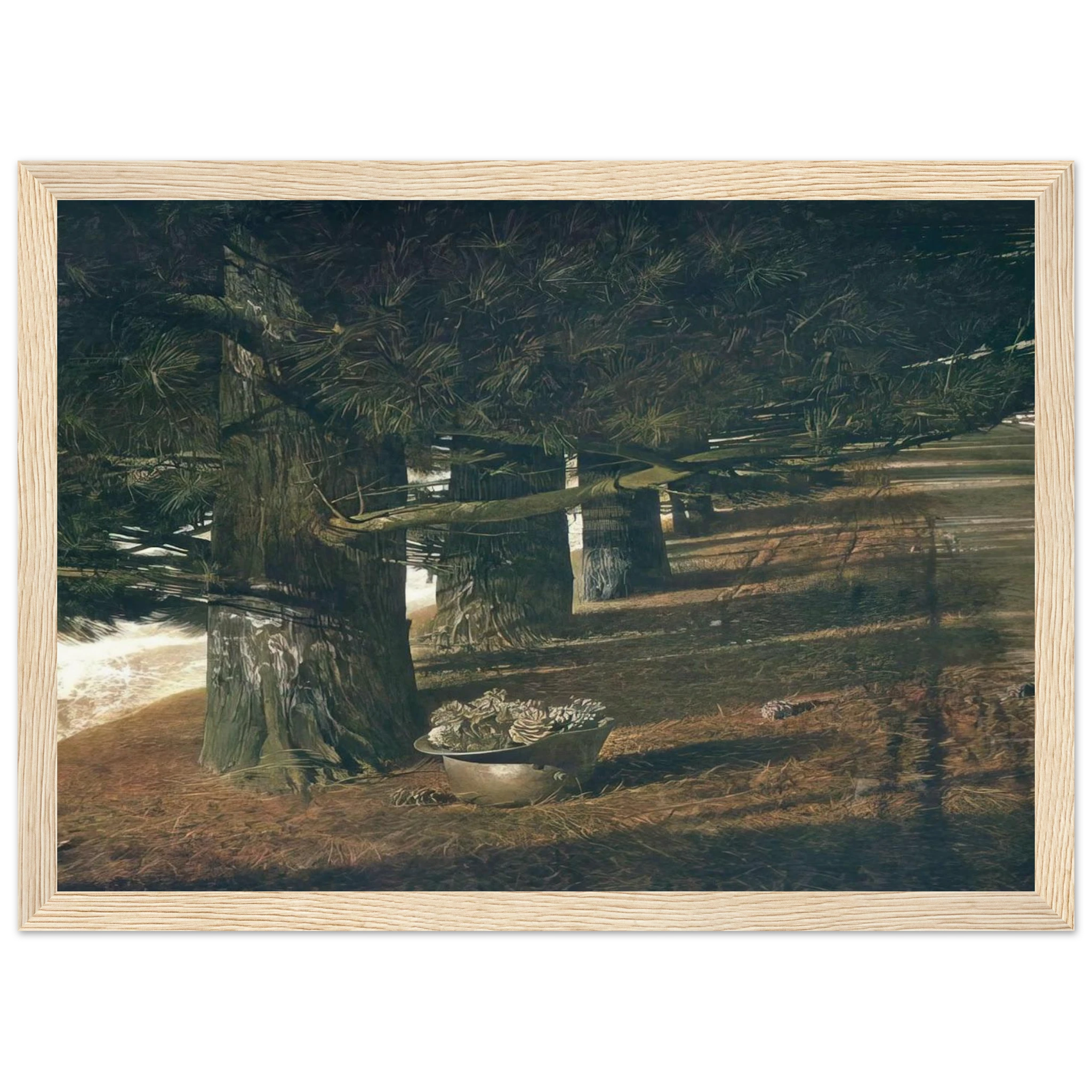 PINE BARON Framed Poster | Andrew Wyeth Framed Prints Wall Art | Andrew Wyeth Prints