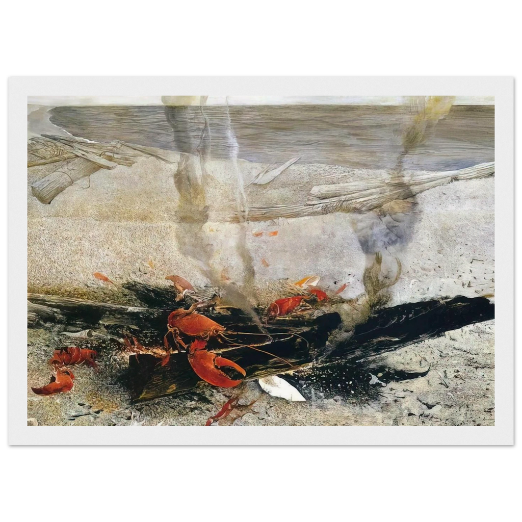 EMBERS 2000 Framed Poster | Andrew Wyeth Framed Prints Wall Art | Andrew Wyeth Prints