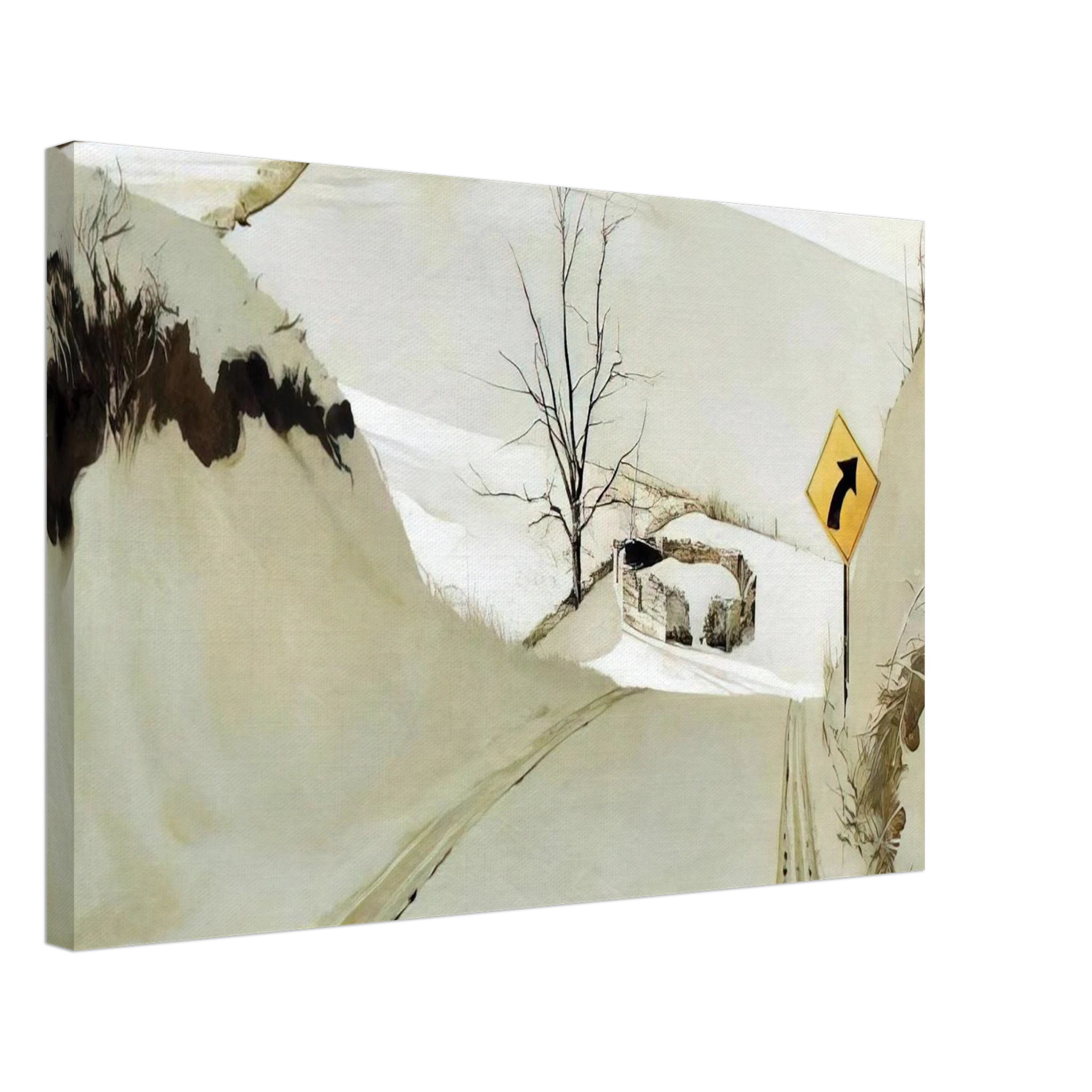 RING ROAD Canvas | Andrew Wyeth Canvas | Andrew Wyeth Prints