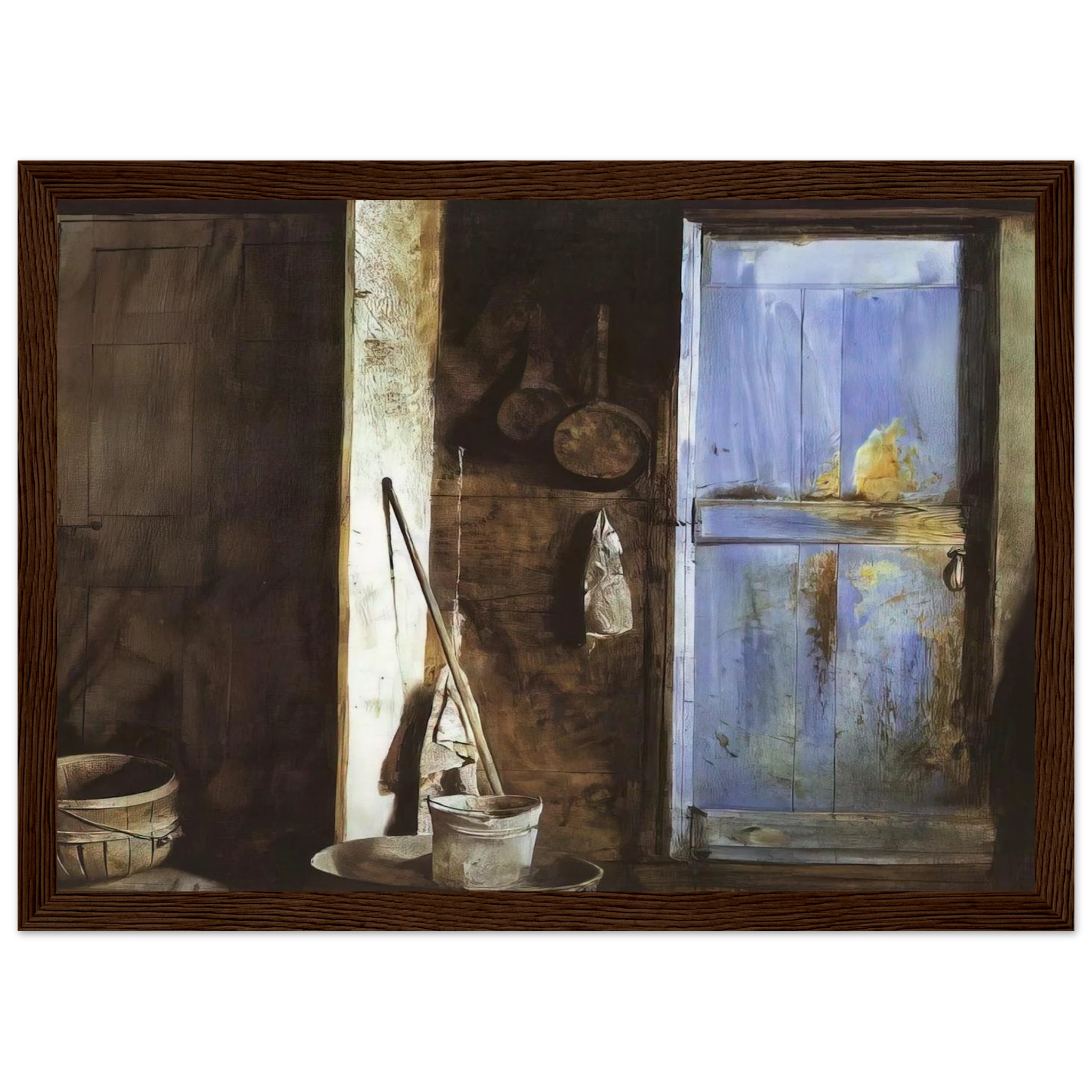ALVARO CHRISTINA Framed Poster | Andrew Wyeth Framed Prints Wall Art | Andrew Wyeth Prints