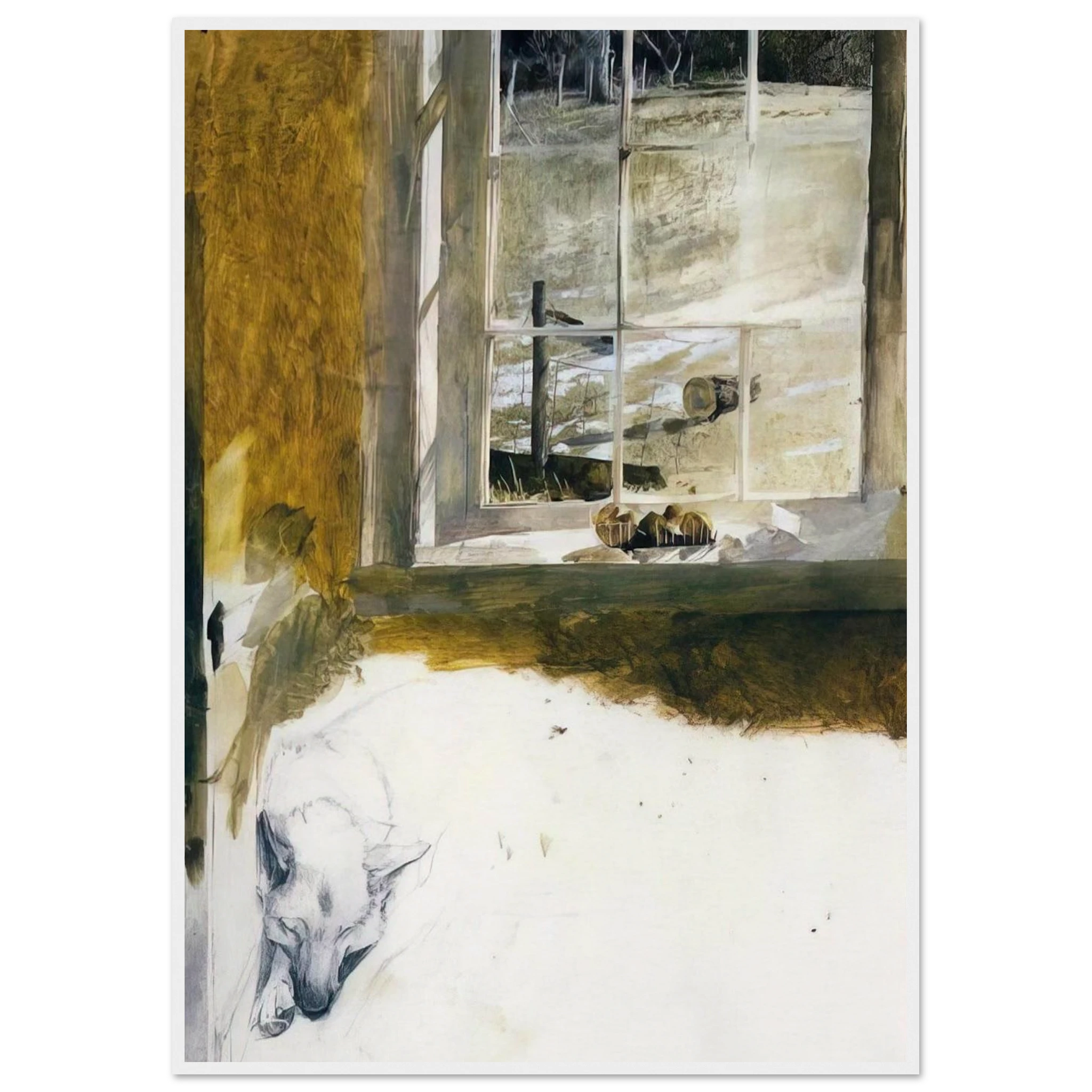 GROUNDHOG DAY 3 Framed Poster | Andrew Wyeth Framed Prints Wall Art | Andrew Wyeth Prints