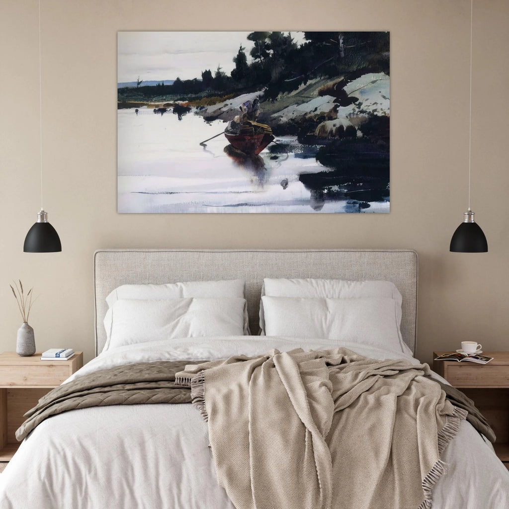 TURKEY COVE LEDGE Poster | Andrew Wyeth Poster | Andrew Wyeth Prints