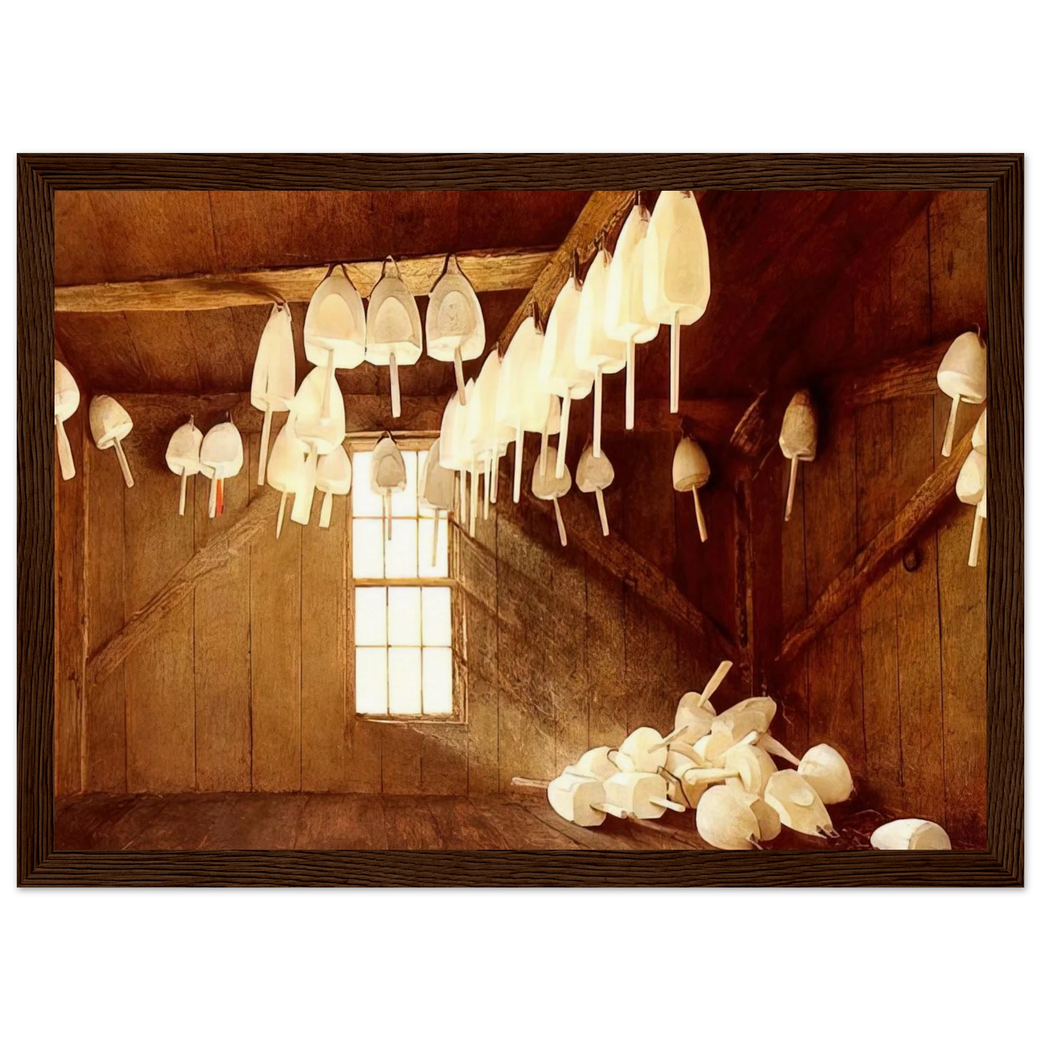 TOMORROW THE OUTER SHOALS Framed Poster | Andrew Wyeth Framed Prints Wall Art | Andrew Wyeth Prints