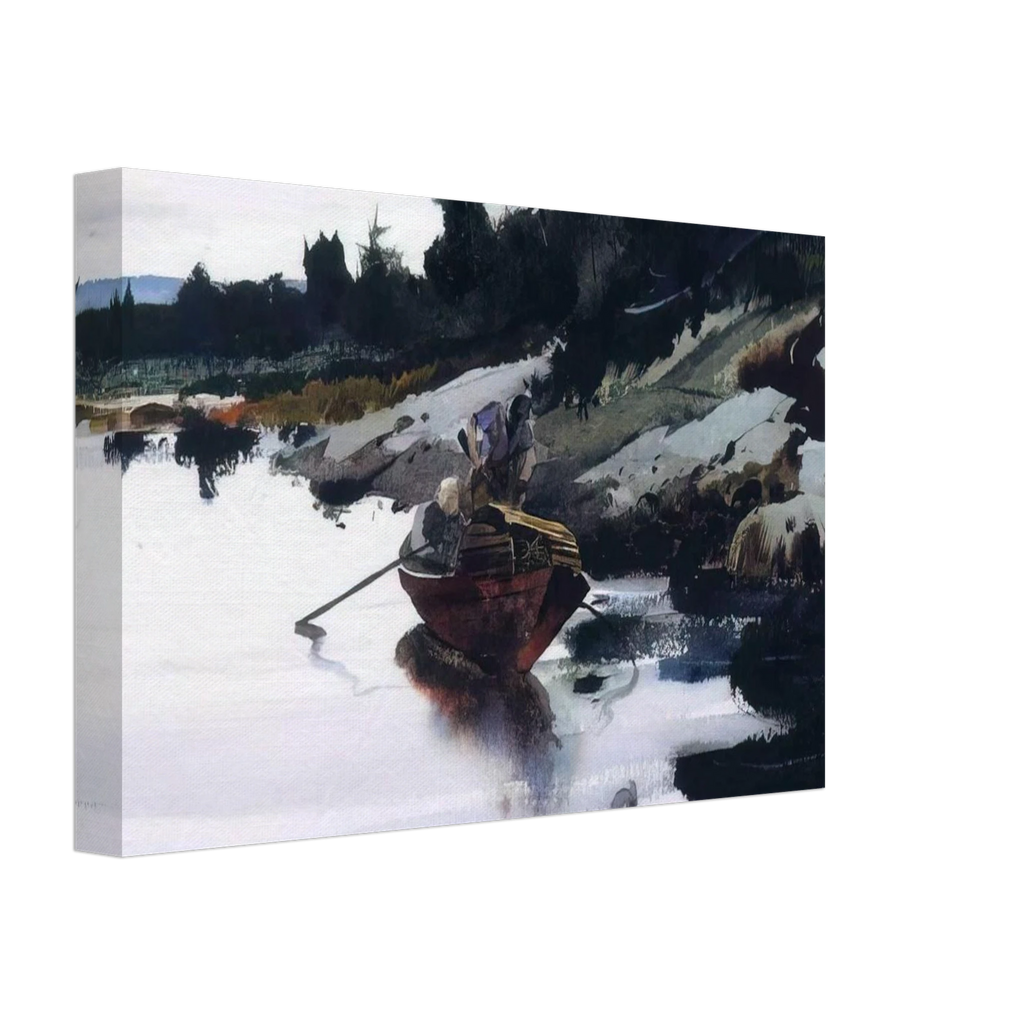TURKEY COVE LEDGE Canvas | Andrew Wyeth Canvas | Andrew Wyeth Prints