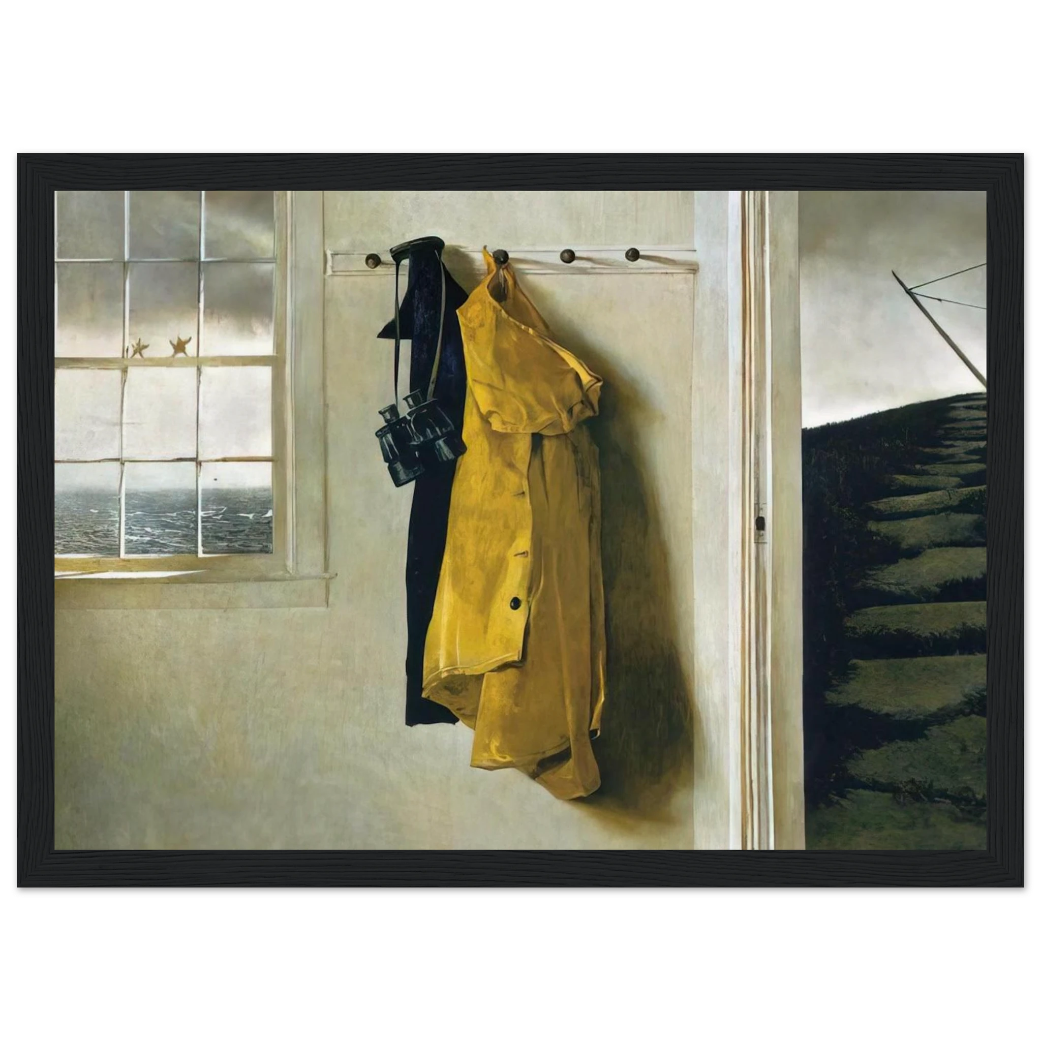 SQUALL Framed Poster | Andrew Wyeth Framed Prints Wall Art | Andrew Wyeth Prints