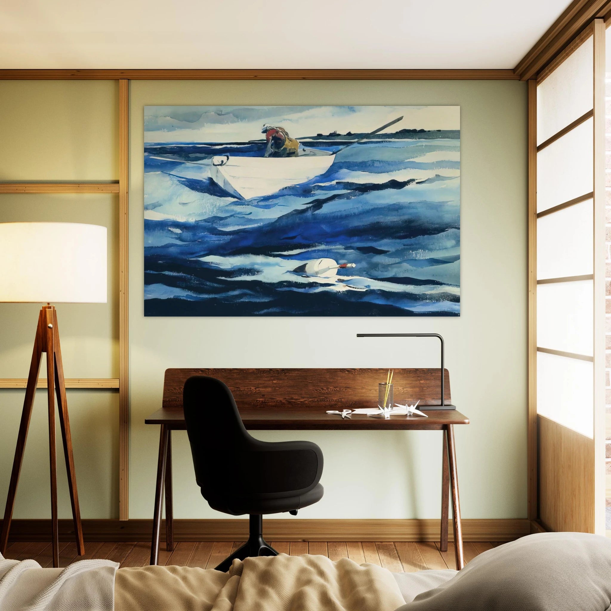 THE LOBSTERMAN Poster | Andrew Wyeth Poster | Andrew Wyeth Prints