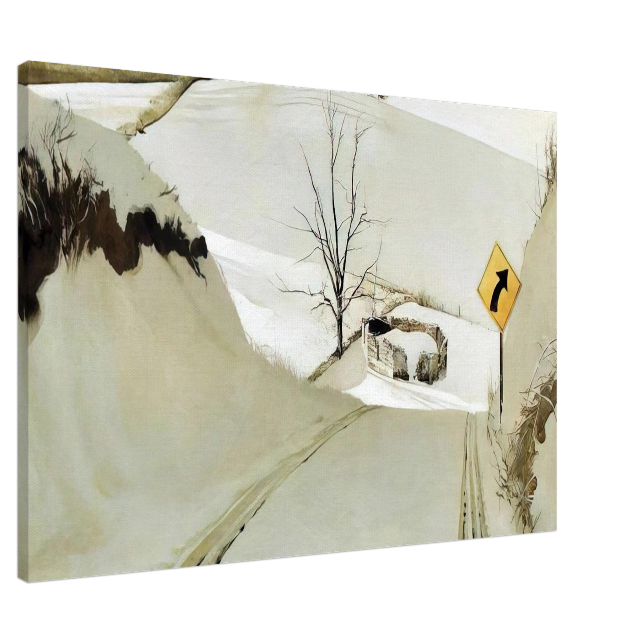 RING ROAD Canvas | Andrew Wyeth Canvas | Andrew Wyeth Prints
