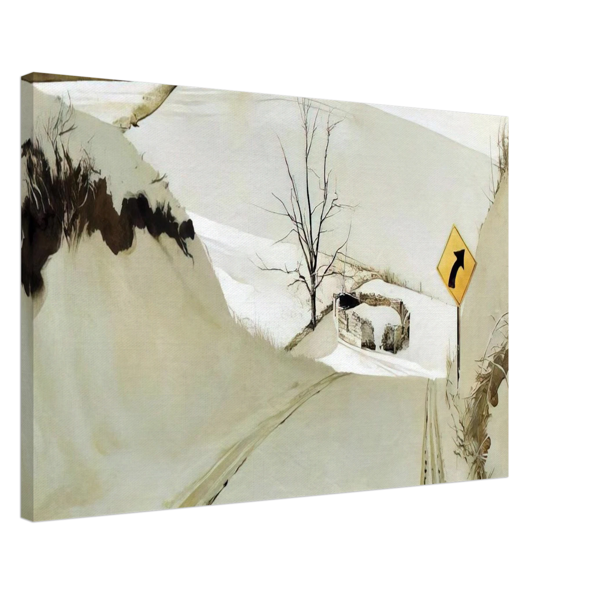 RING ROAD Canvas | Andrew Wyeth Canvas | Andrew Wyeth Prints