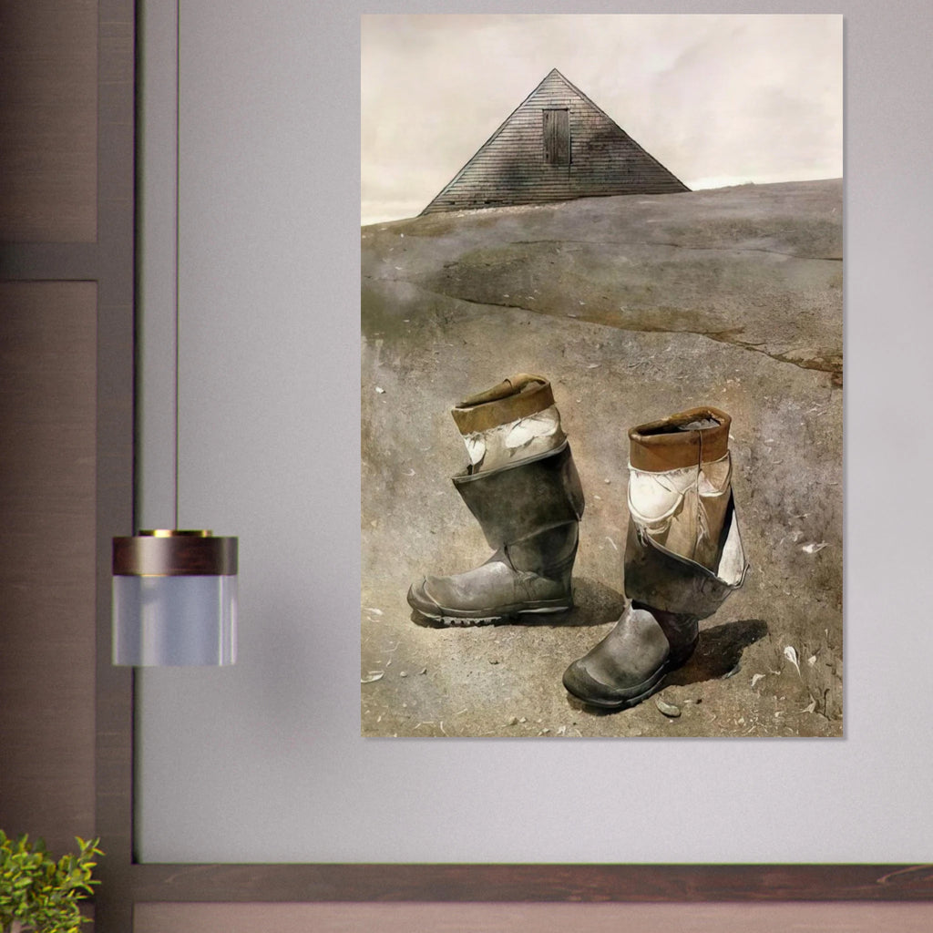 SEA BOOTS Poster | Andrew Wyeth Poster | Andrew Wyeth Prints