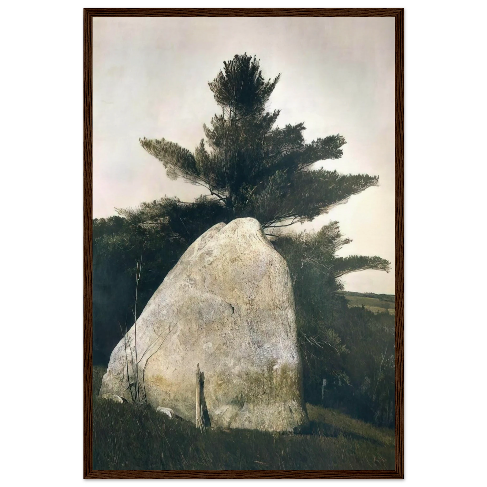 PENNSYLVANIA LANDSCAPE Framed Poster | Andrew Wyeth Framed Prints Wall Art | Andrew Wyeth Prints