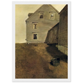 WEATHERSIDE Framed Poster | Andrew Wyeth Framed Prints Wall Art | Andrew Wyeth Prints