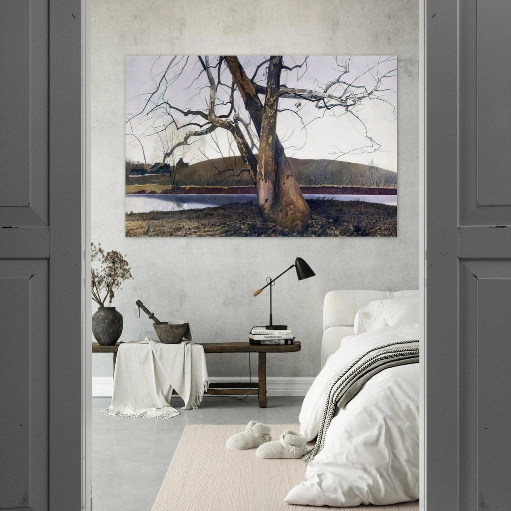 DIL HUEY FARM Poster | Andrew Wyeth Poster | Andrew Wyeth Prints