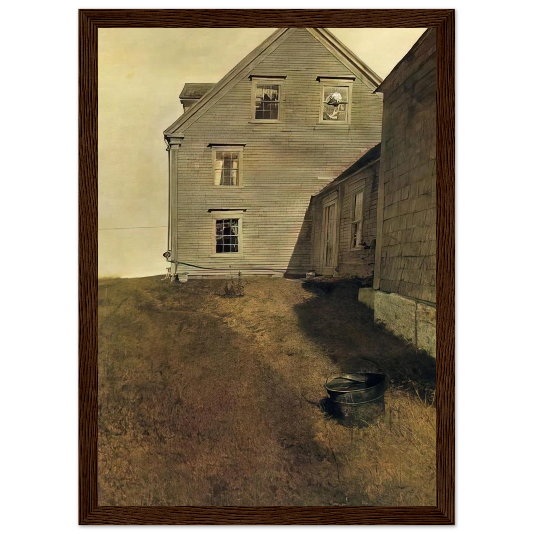 WEATHERSIDE Framed Poster | Andrew Wyeth Framed Prints Wall Art | Andrew Wyeth Prints