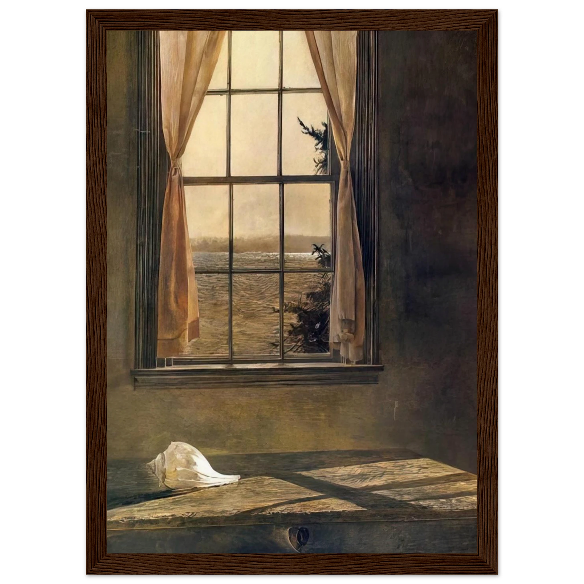 HER ROOM Framed Poster | Andrew Wyeth Framed Prints Wall Art | Andrew Wyeth Prints