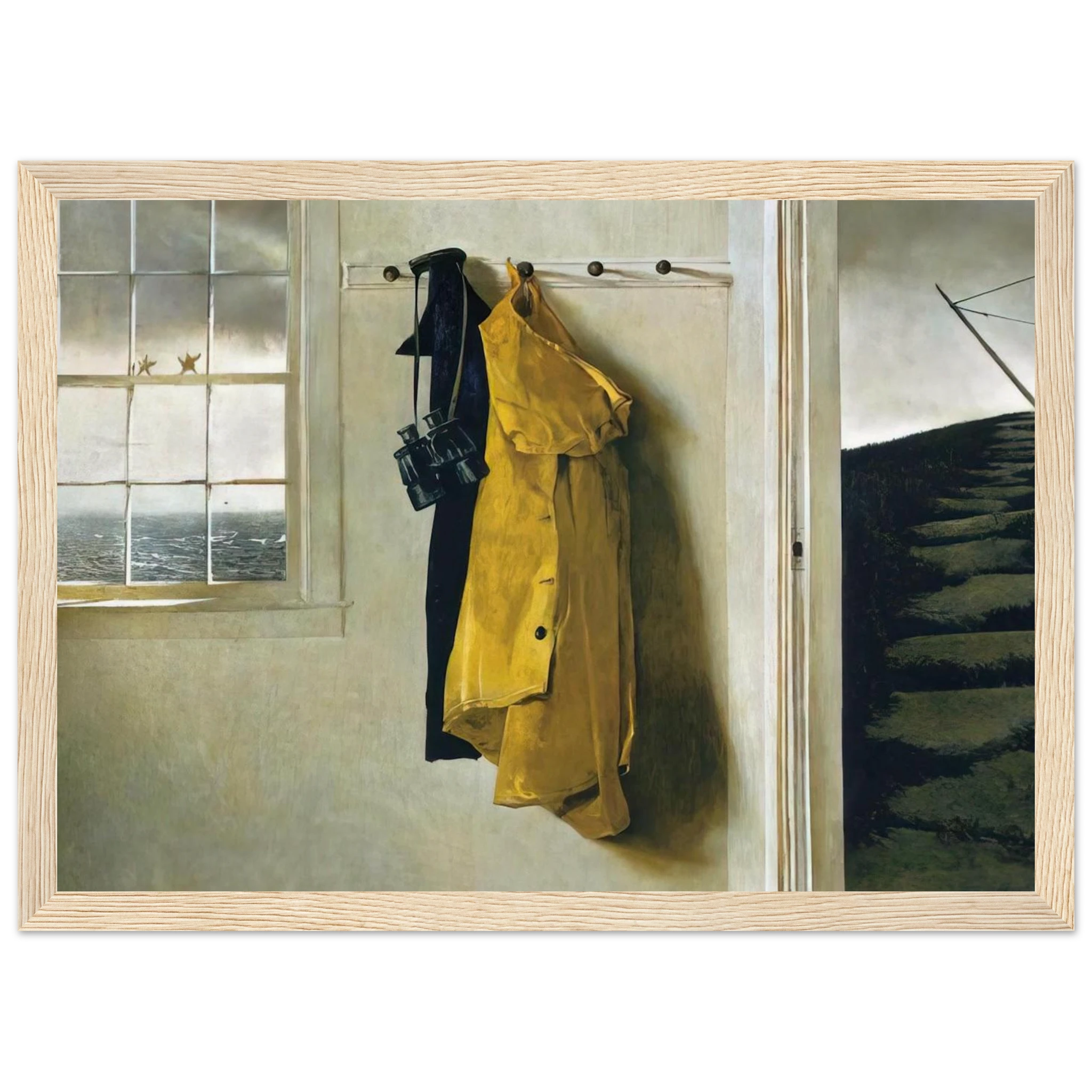 SQUALL Framed Poster | Andrew Wyeth Framed Prints Wall Art | Andrew Wyeth Prints