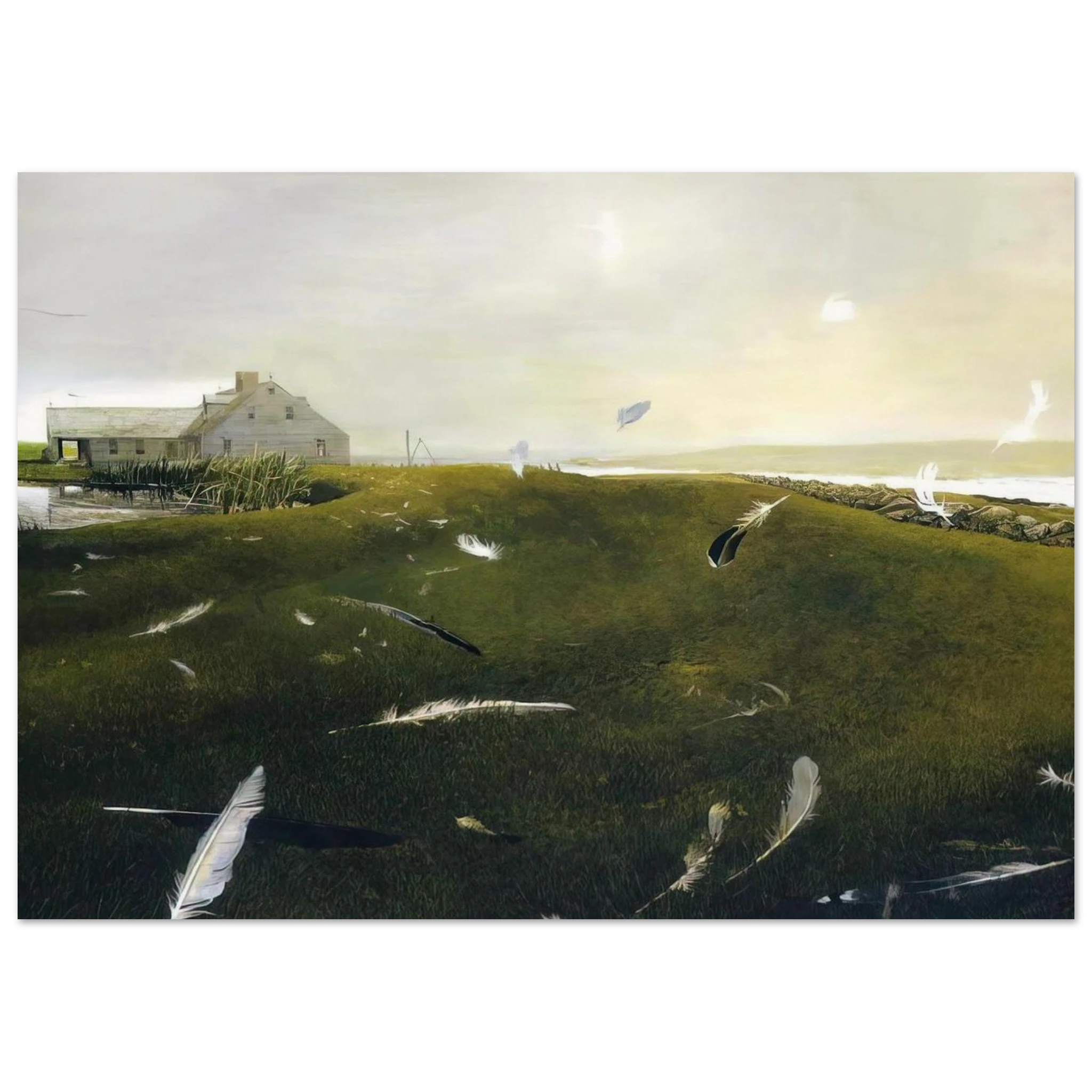 AIRBORNE Poster | Andrew Wyeth Poster | Andrew Wyeth Prints