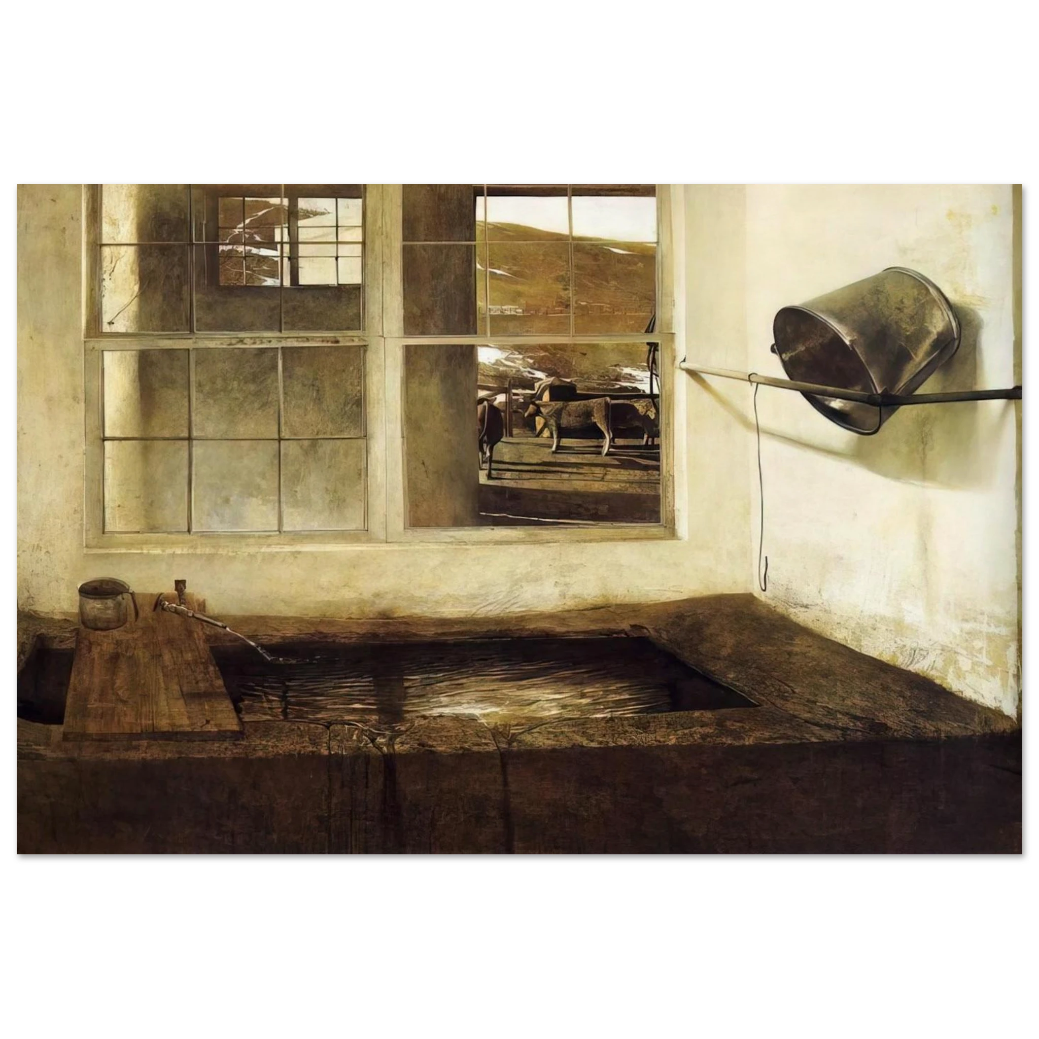 SPRING FED Poster | Andrew Wyeth Poster | Andrew Wyeth Prints