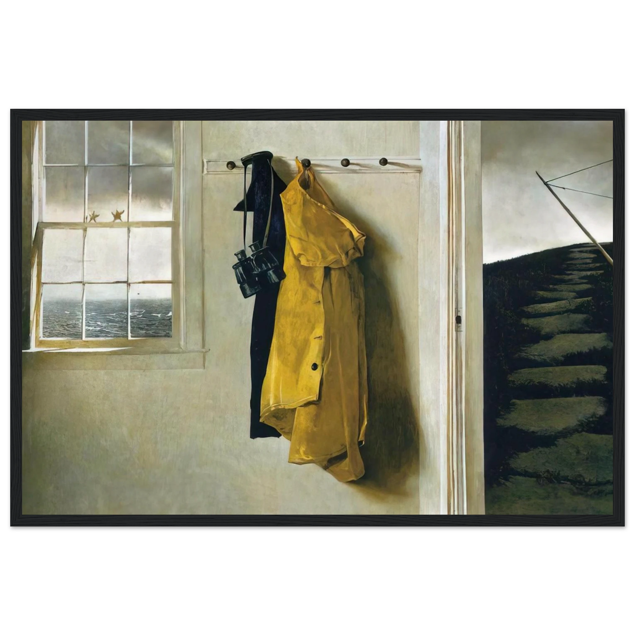 SQUALL Framed Poster | Andrew Wyeth Framed Prints Wall Art | Andrew Wyeth Prints