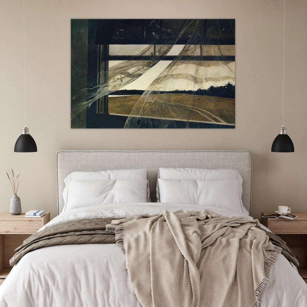 WIND FROM THE SEA 1947 Poster | Andrew Wyeth Poster | Andrew Wyeth Prints