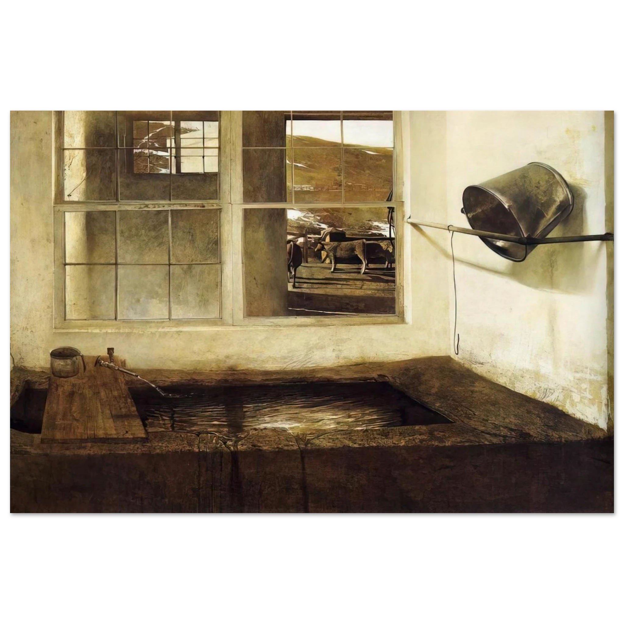 SPRING FED Poster | Andrew Wyeth Poster | Andrew Wyeth Prints