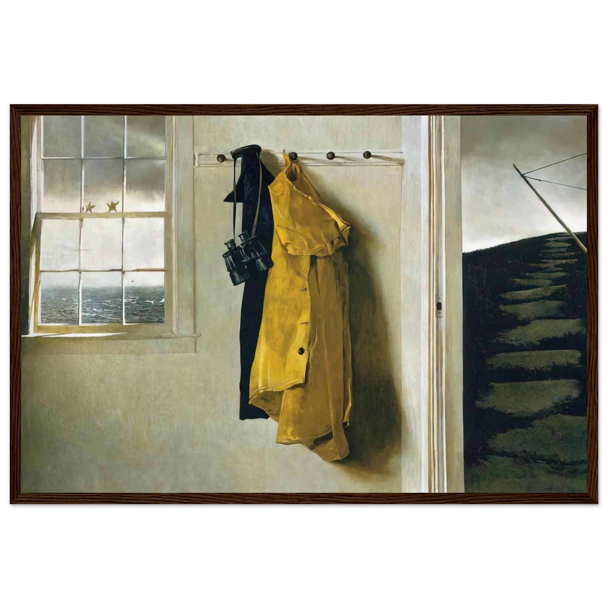 SQUALL Framed Poster | Andrew Wyeth Framed Prints Wall Art | Andrew Wyeth Prints