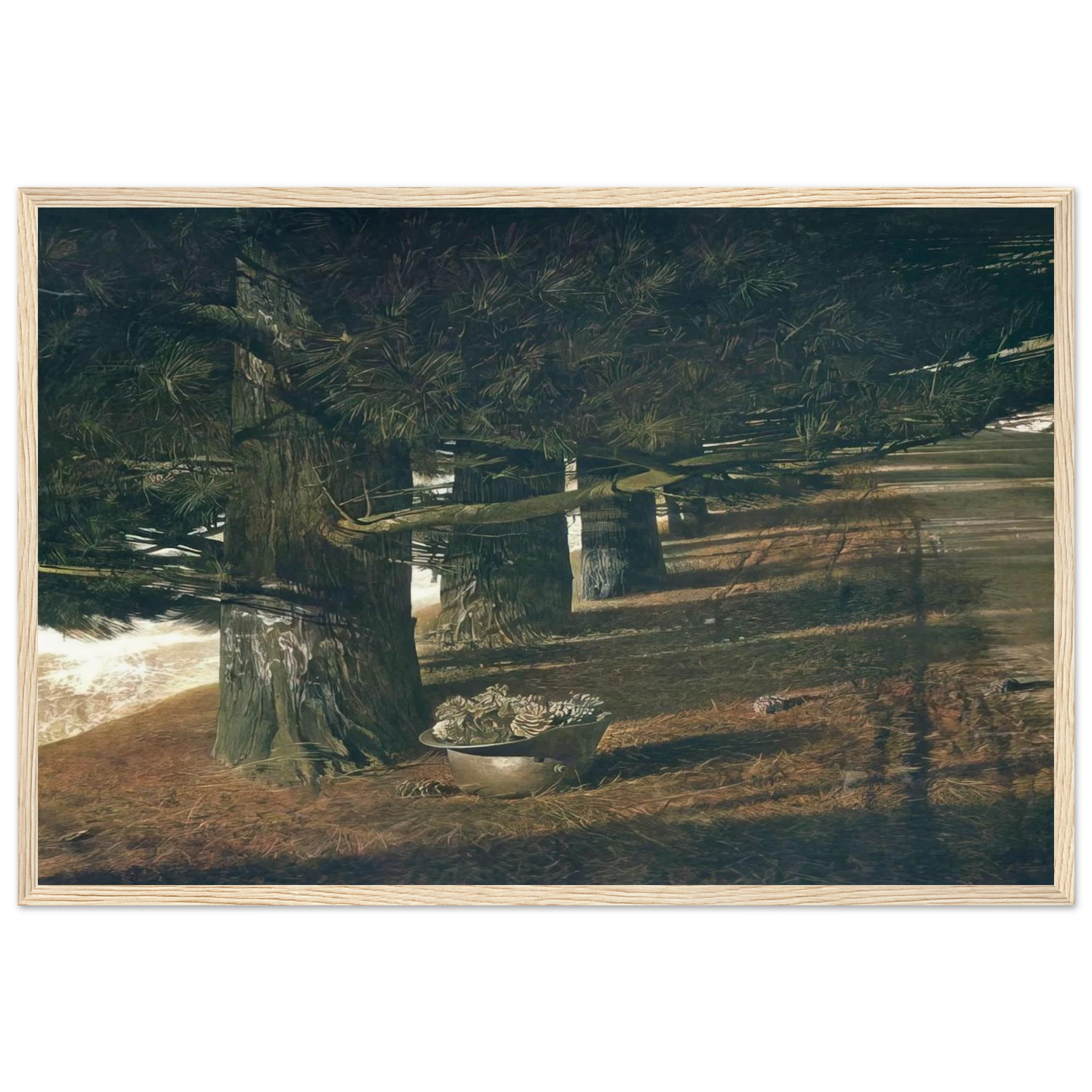 PINE BARON Framed Poster | Andrew Wyeth Framed Prints Wall Art | Andrew Wyeth Prints