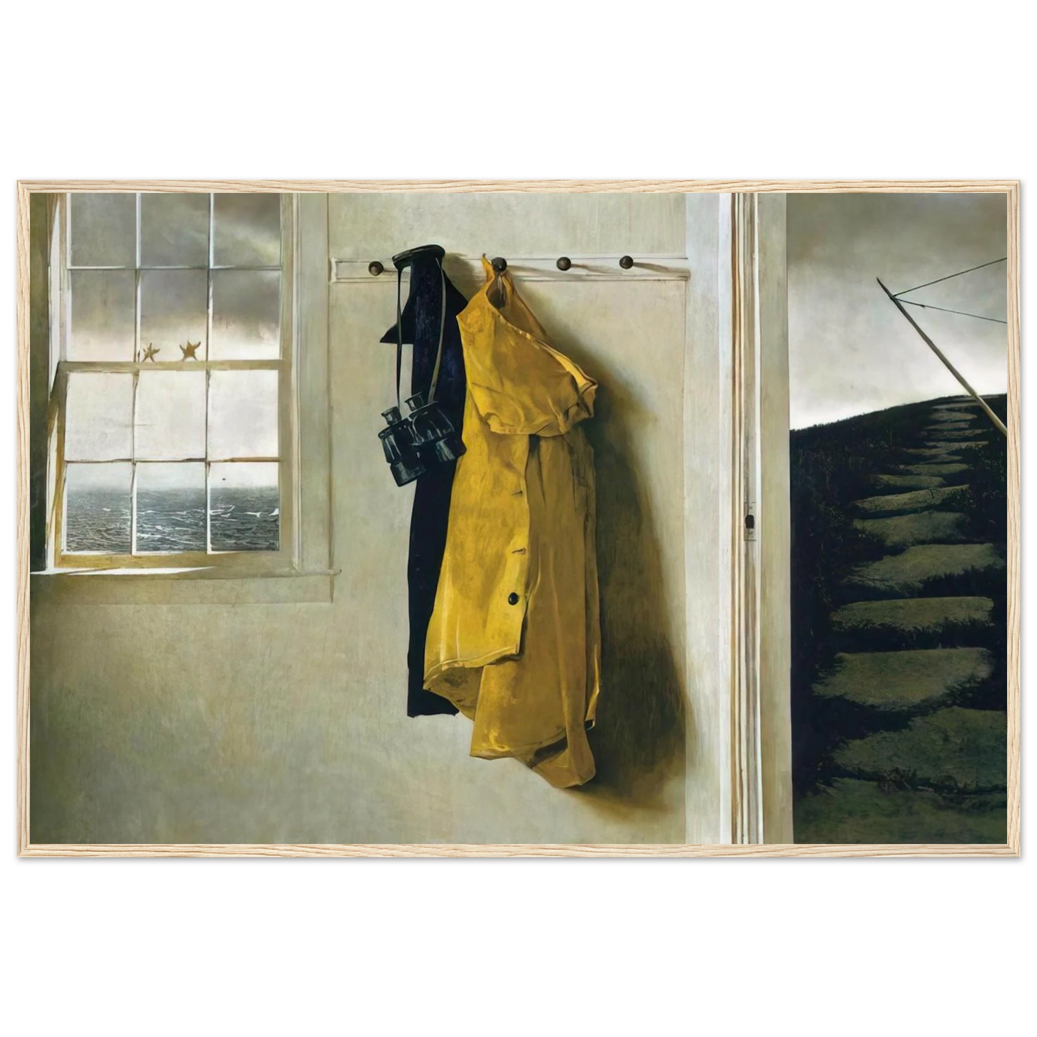 SQUALL Framed Poster | Andrew Wyeth Framed Prints Wall Art | Andrew Wyeth Prints