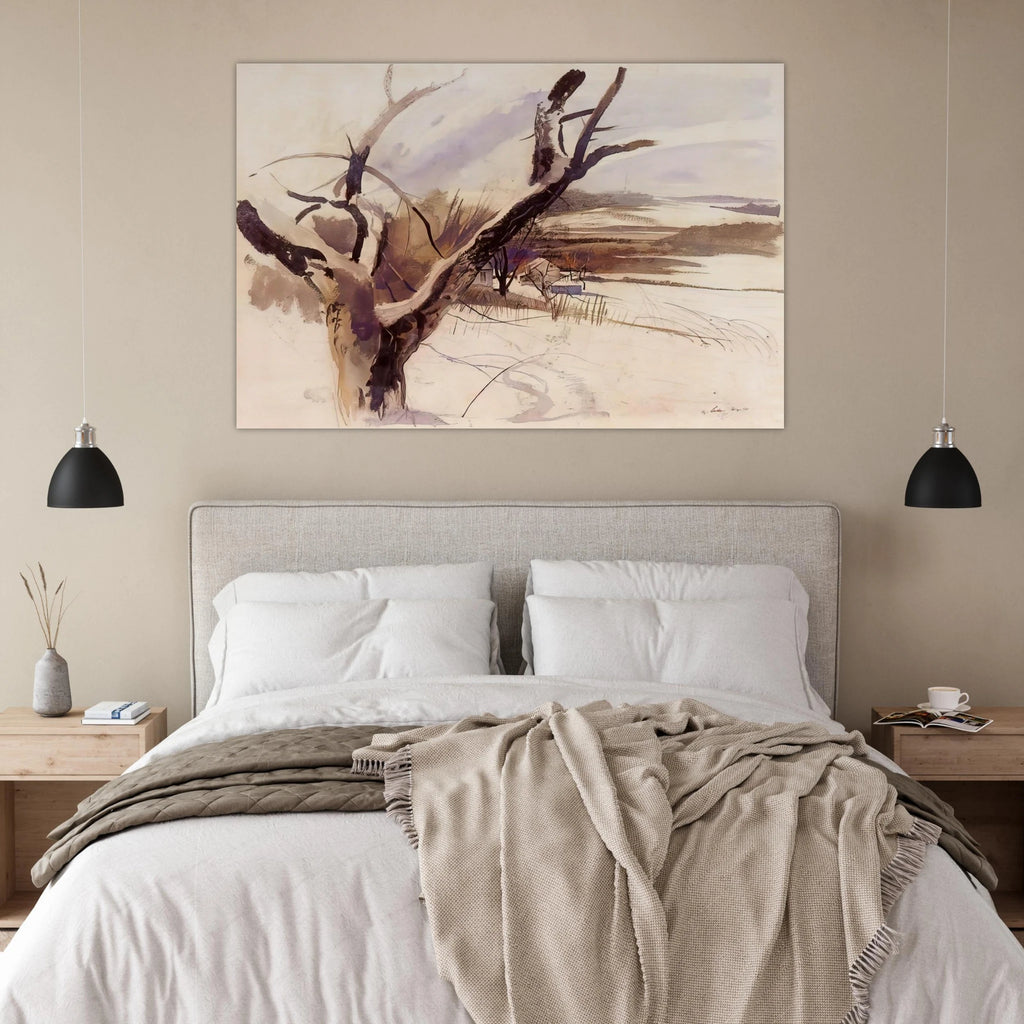 WINTER FARM SCENE Poster | Andrew Wyeth Poster | Andrew Wyeth Prints