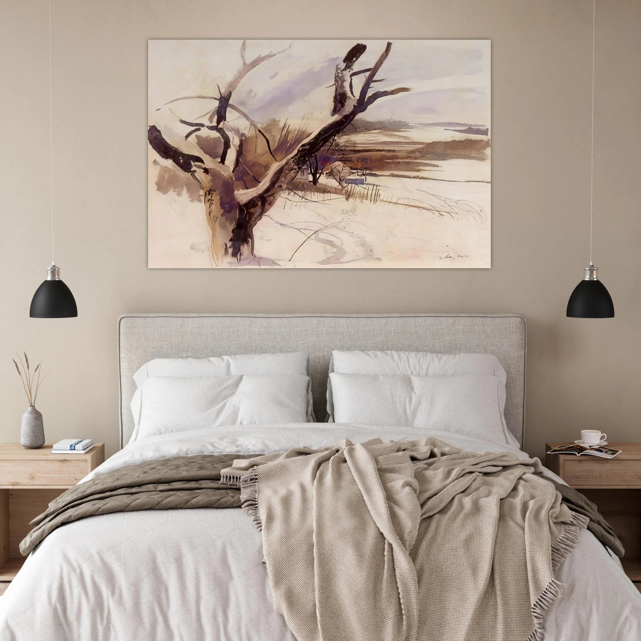 WINTER FARM SCENE Poster | Andrew Wyeth Poster | Andrew Wyeth Prints