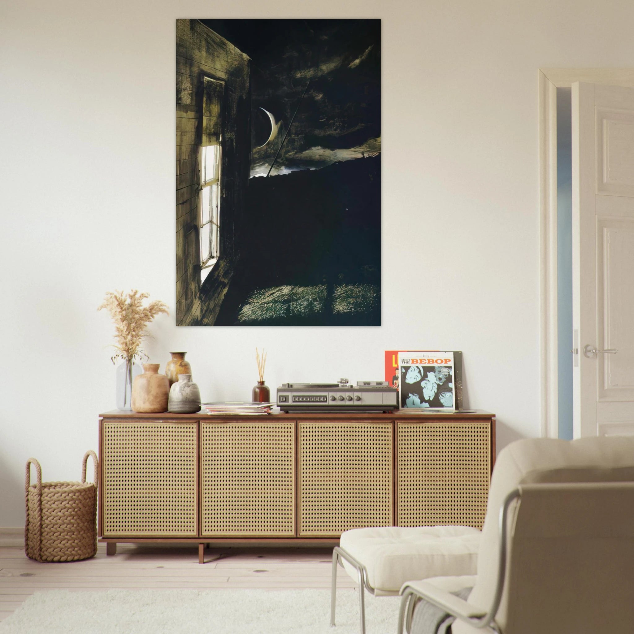 CRESCENT MOON Poster | Andrew Wyeth Poster | Andrew Wyeth Prints