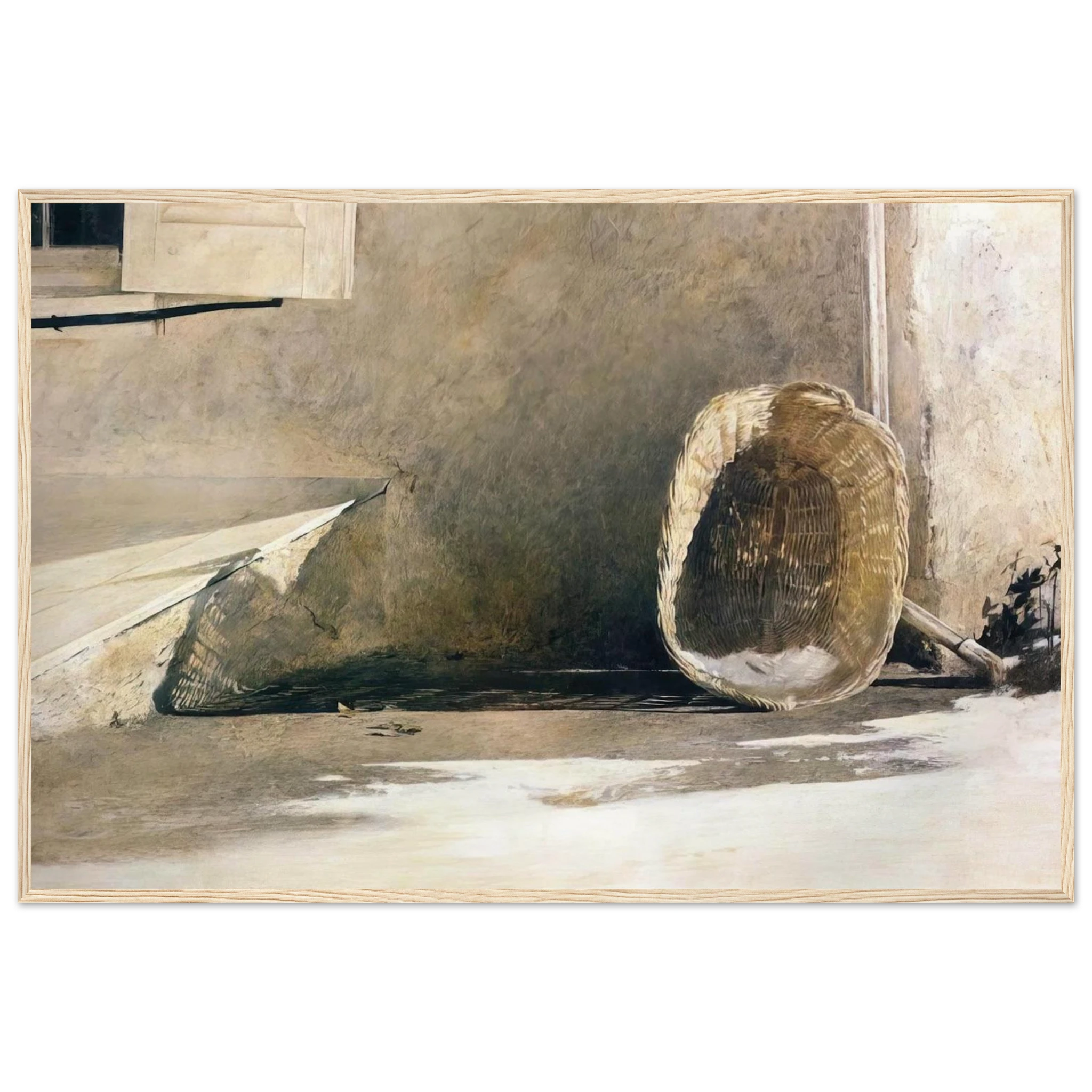 MONDAY MORNING Framed Poster | Andrew Wyeth Framed Prints Wall Art | Andrew Wyeth Prints