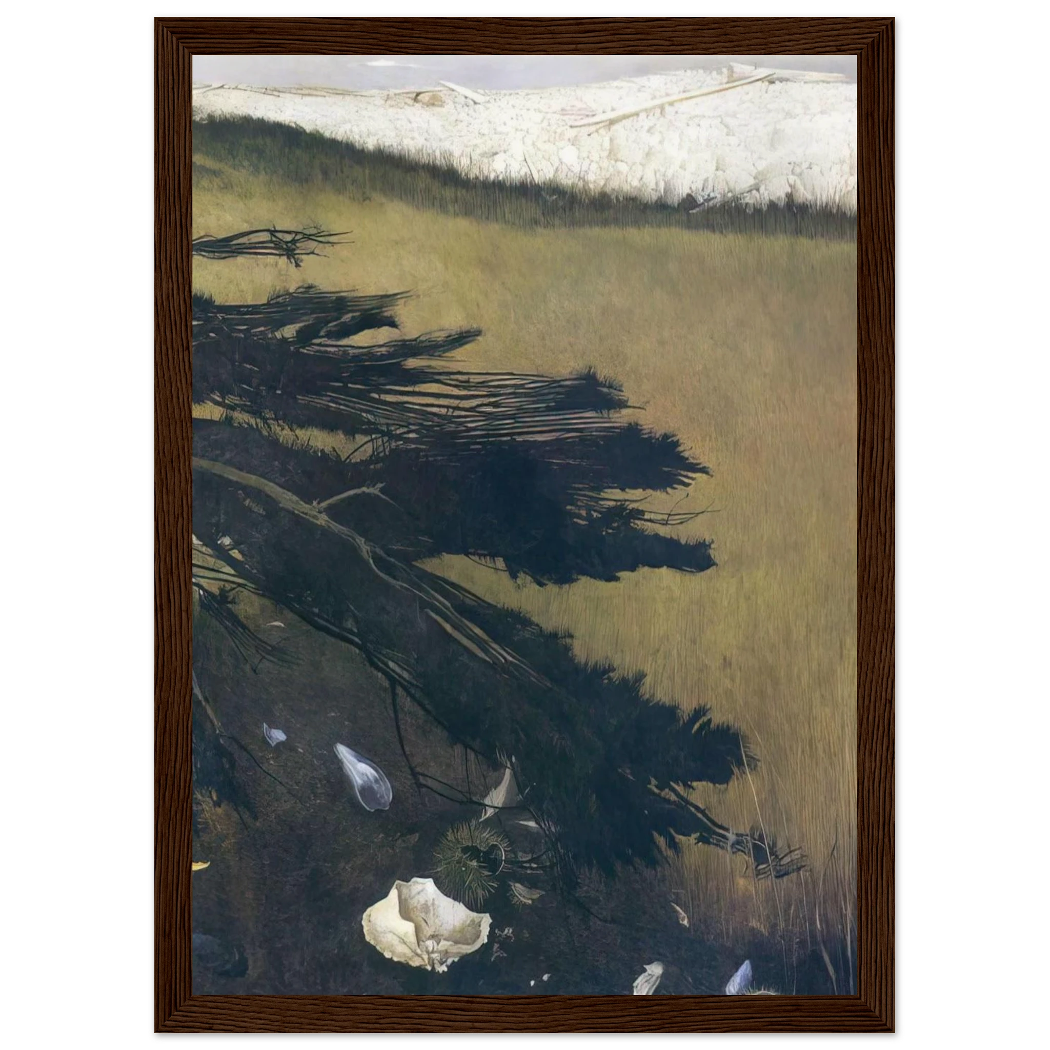 NOT DETECTED 47 Framed Poster | Andrew Wyeth Framed Prints Wall Art | Andrew Wyeth Prints