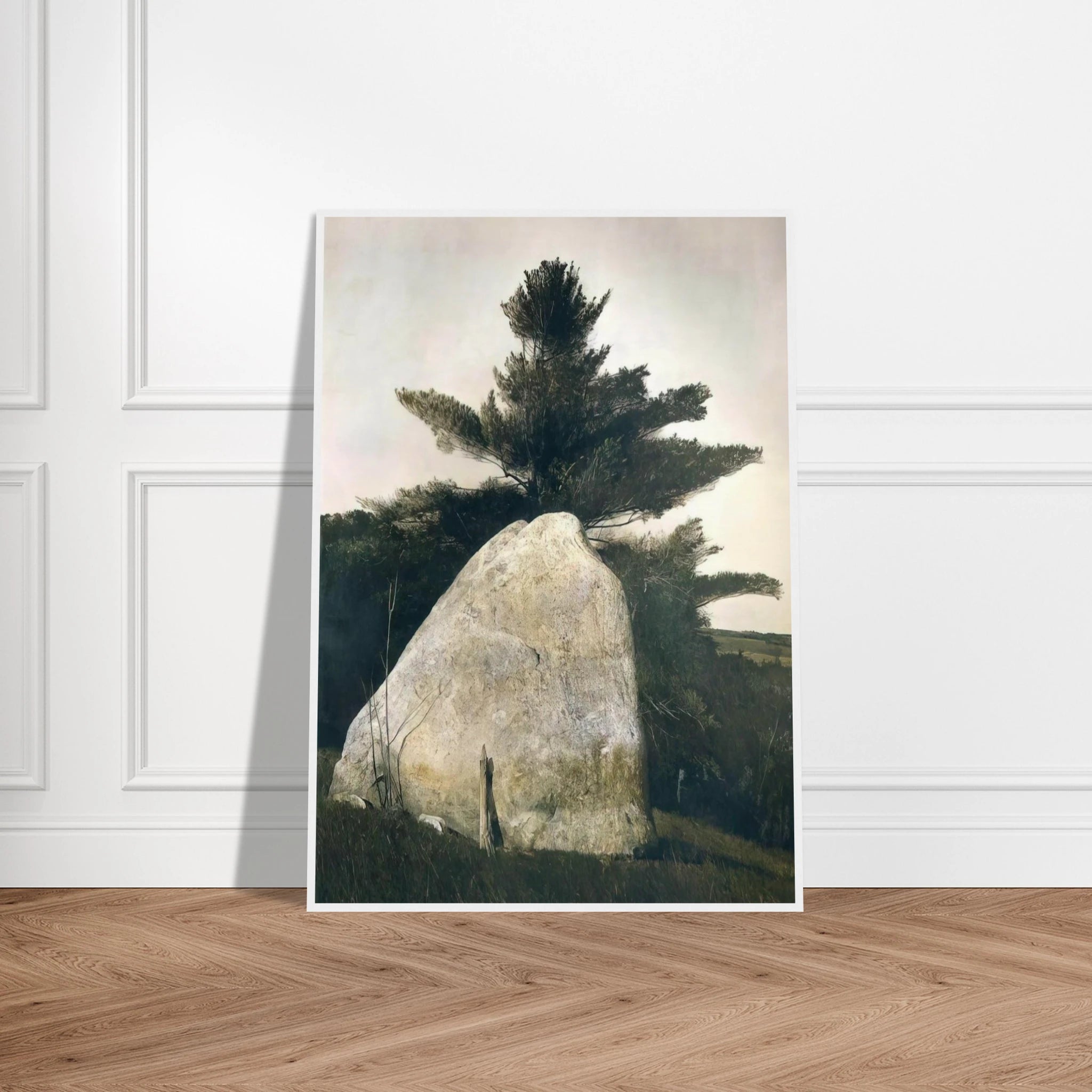 PENNSYLVANIA LANDSCAPE Framed Poster | Andrew Wyeth Framed Prints Wall Art | Andrew Wyeth Prints