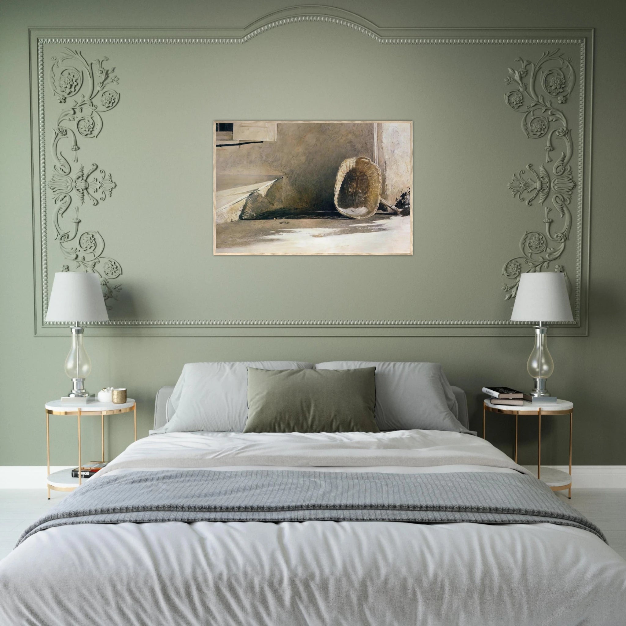 MONDAY MORNING Framed Poster | Andrew Wyeth Framed Prints Wall Art | Andrew Wyeth Prints