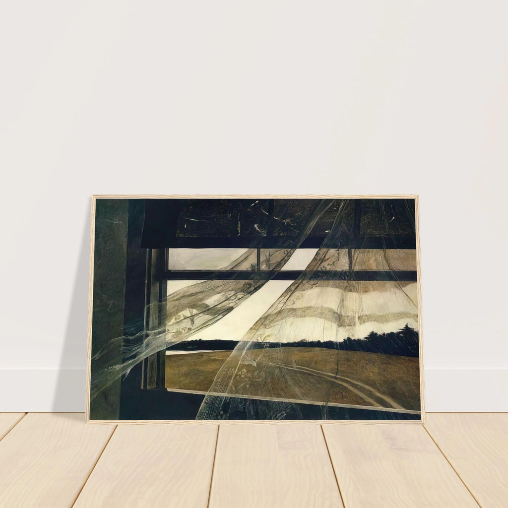 WIND FROM THE SEA 1947 Framed Poster | Andrew Wyeth Framed Prints Wall Art | Andrew Wyeth Prints