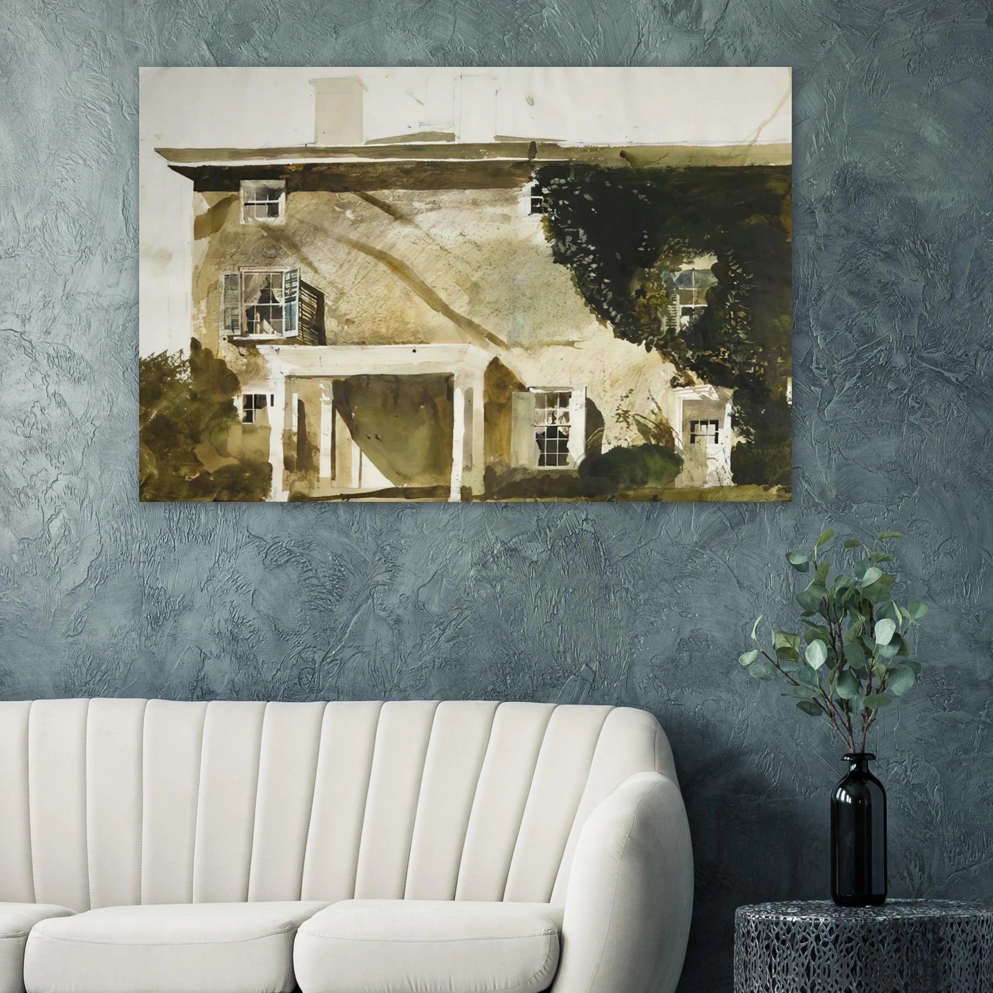THE HATTON HOUSE 1967 Poster | Andrew Wyeth Poster | Andrew Wyeth Prints