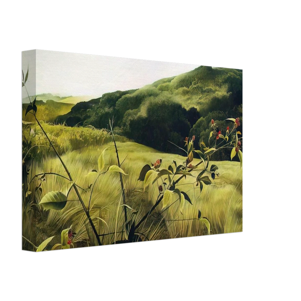 BLACKBERRY PICKER Canvas | Andrew Wyeth Canvas | Andrew Wyeth Prints