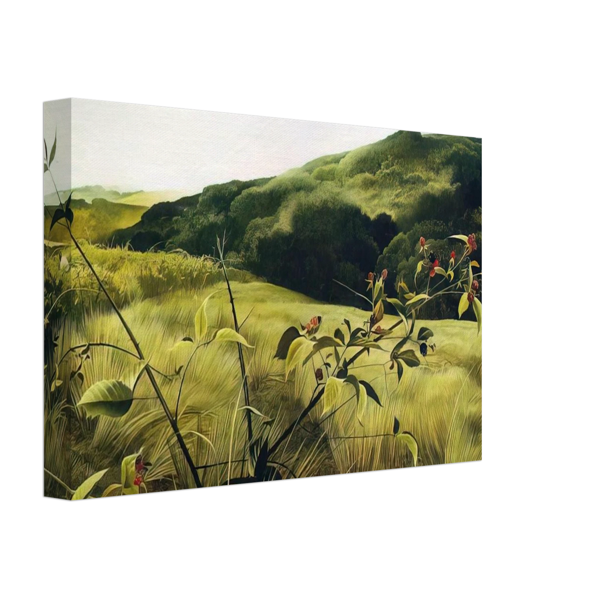 BLACKBERRY PICKER Canvas | Andrew Wyeth Canvas | Andrew Wyeth Prints