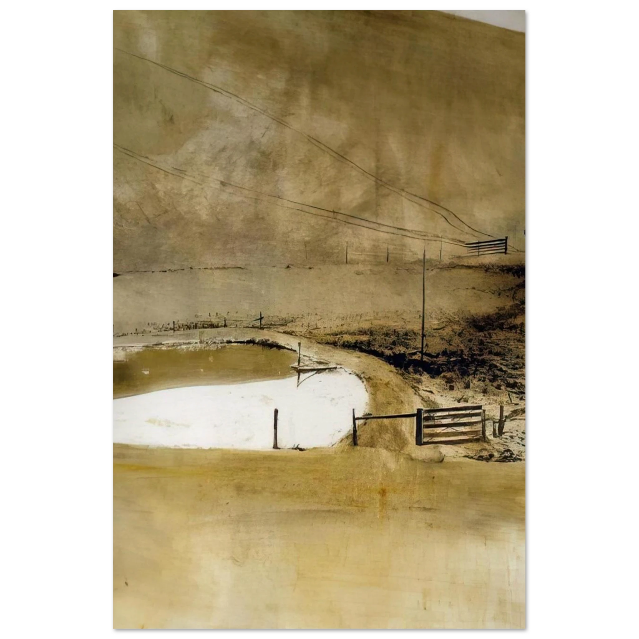 NOT DETECTED 34 Poster | Andrew Wyeth Poster | Andrew Wyeth Prints