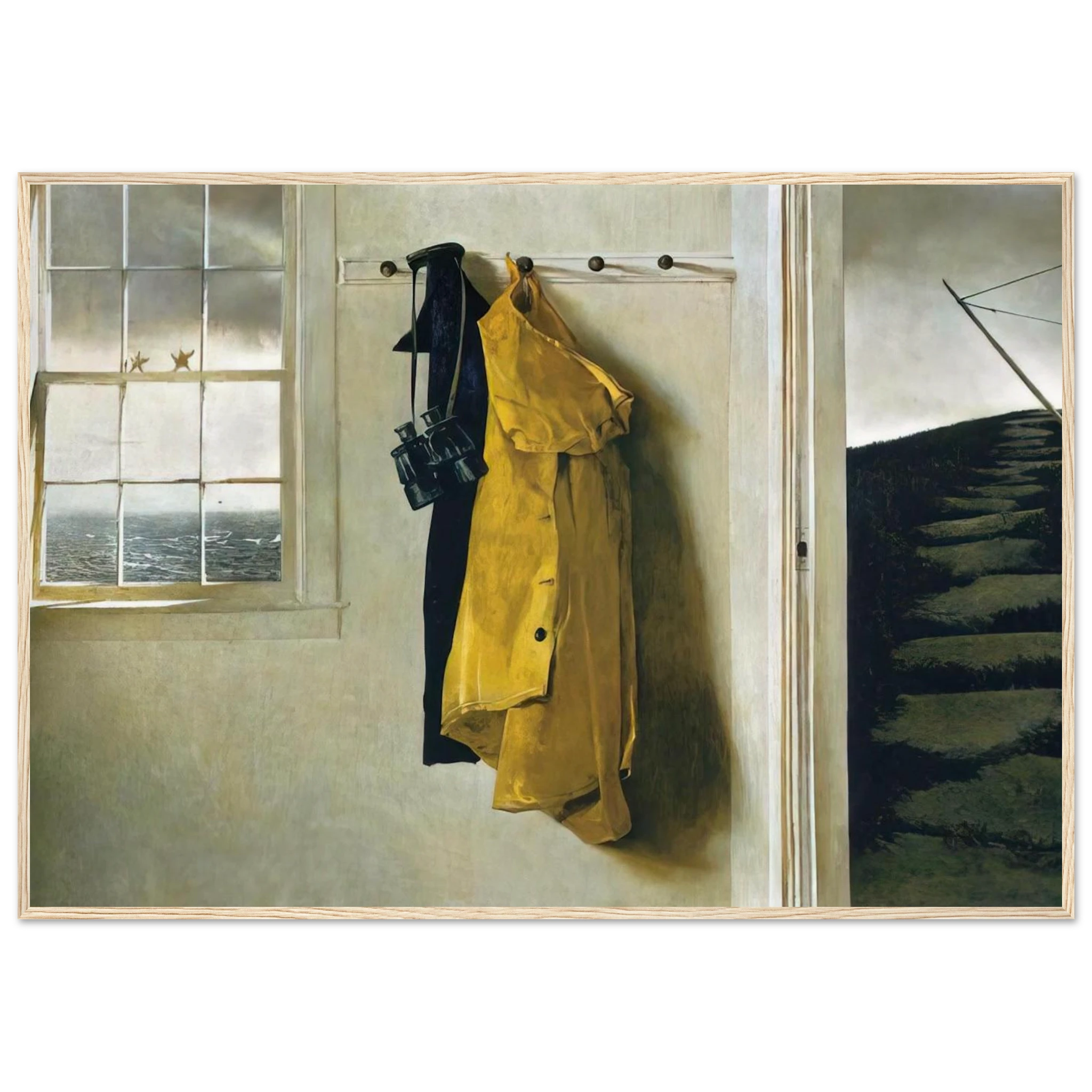 SQUALL Framed Poster | Andrew Wyeth Framed Prints Wall Art | Andrew Wyeth Prints
