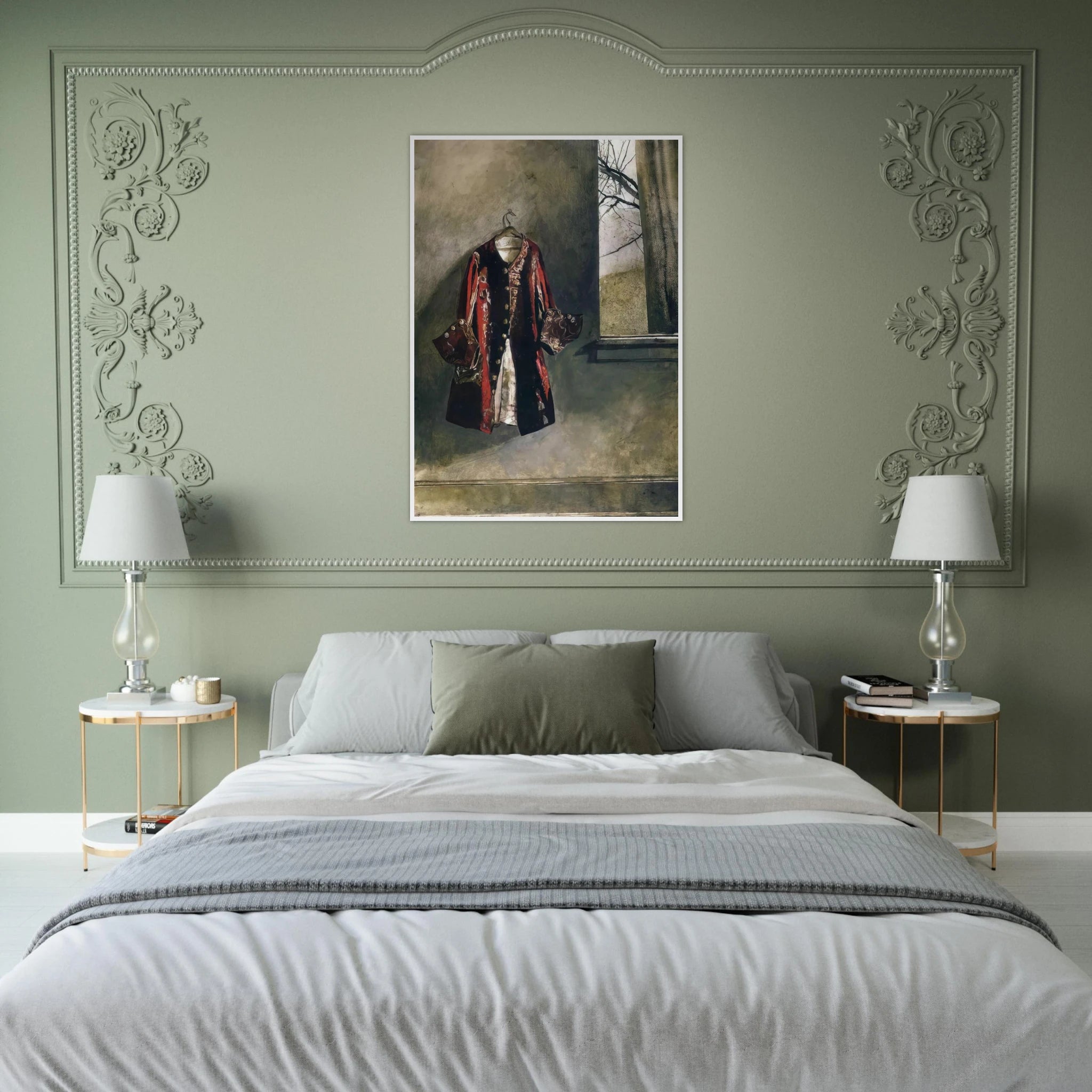 CURTAIN CALL Framed Poster | Andrew Wyeth Framed Prints Wall Art | Andrew Wyeth Prints