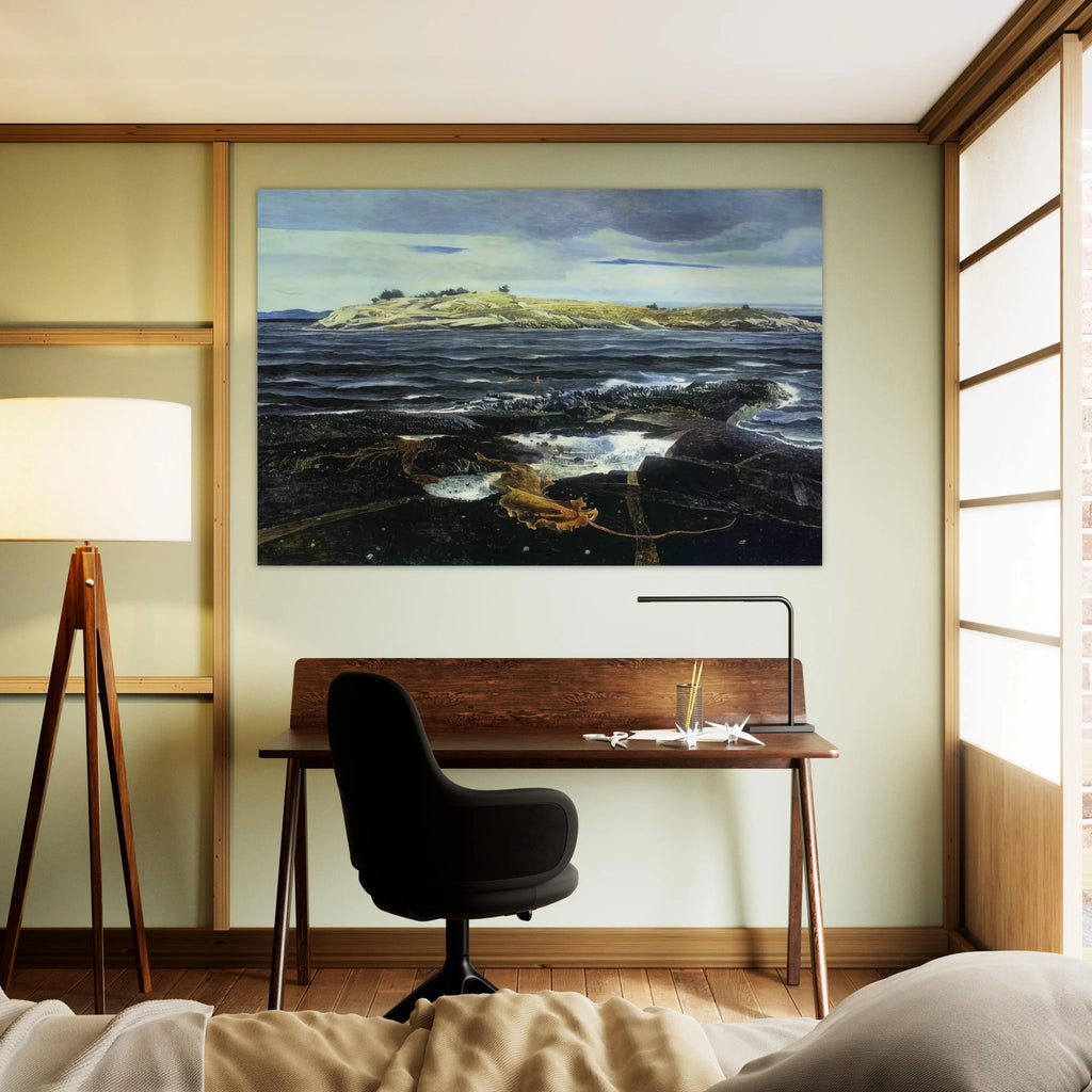 LITTLE CALDWELLS ISLAND Poster | Andrew Wyeth Poster | Andrew Wyeth Prints