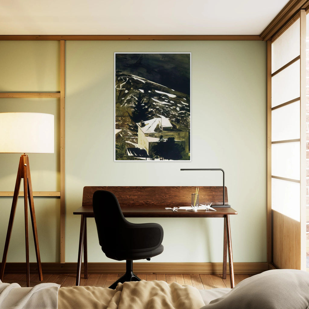 WOLF MOON 1975 Framed Poster | Andrew Wyeth Framed Prints Wall Art | Andrew Wyeth Prints