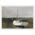 BELOW DOVER 1950 Framed Poster | Andrew Wyeth Framed Prints Wall Art | Andrew Wyeth Prints