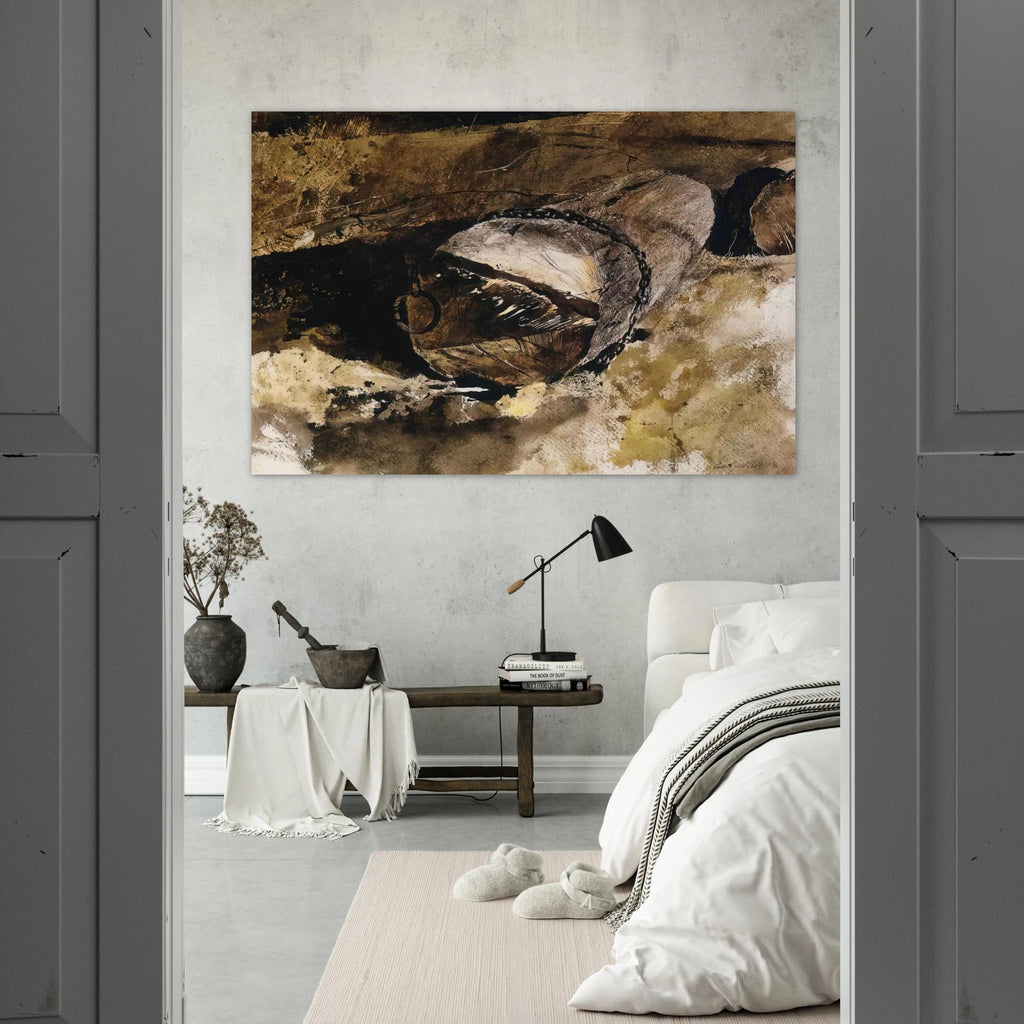 LOG CHAIN Poster | Andrew Wyeth Poster | Andrew Wyeth Prints