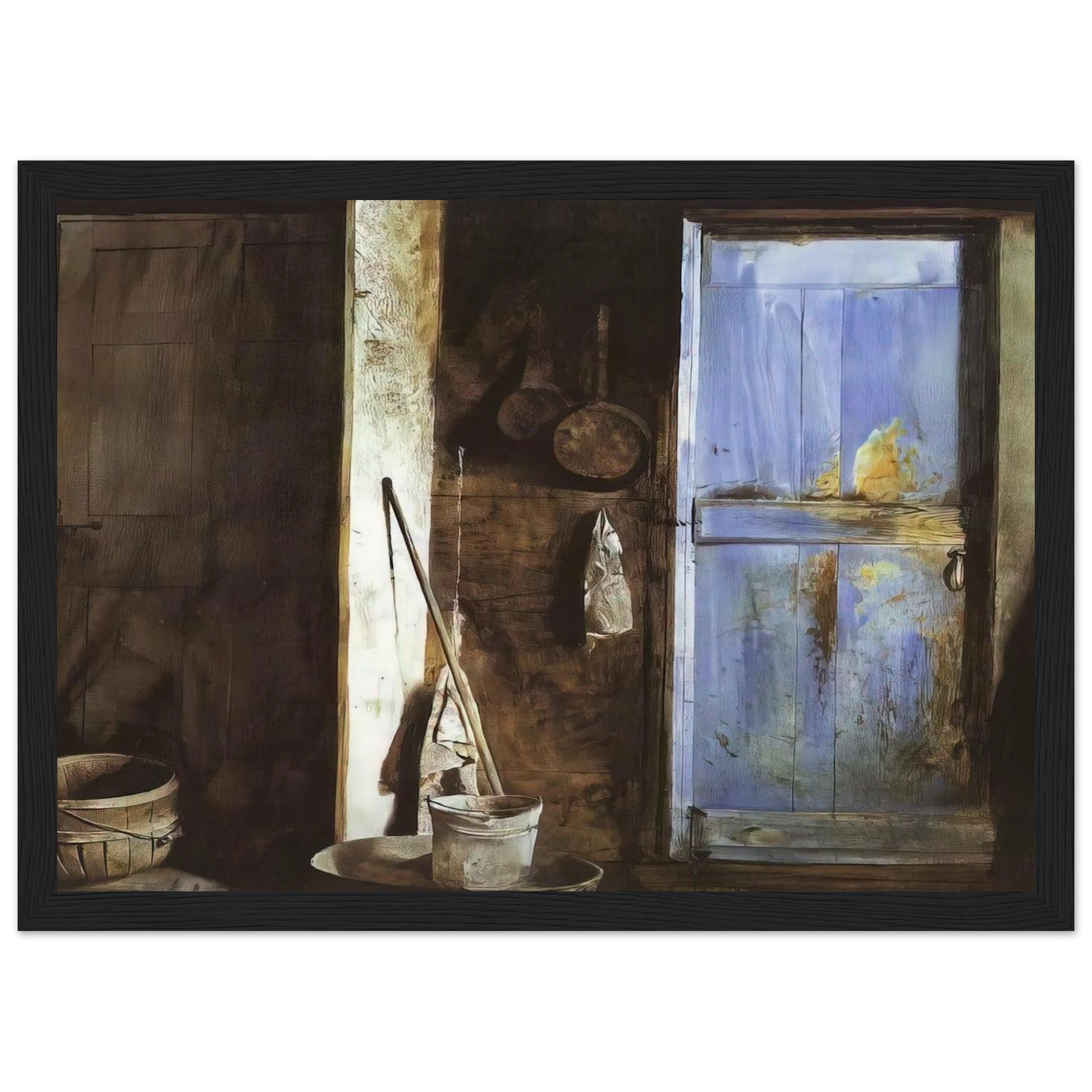 ALVARO CHRISTINA Framed Poster | Andrew Wyeth Framed Prints Wall Art | Andrew Wyeth Prints